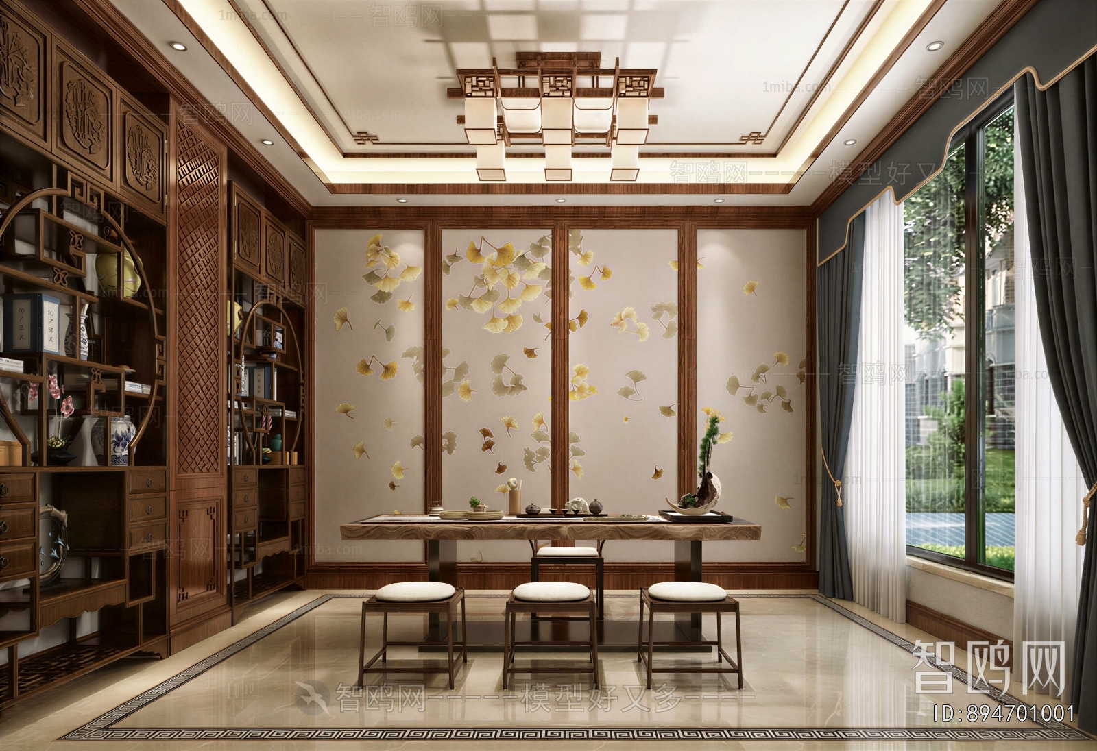 New Chinese Style Tea House