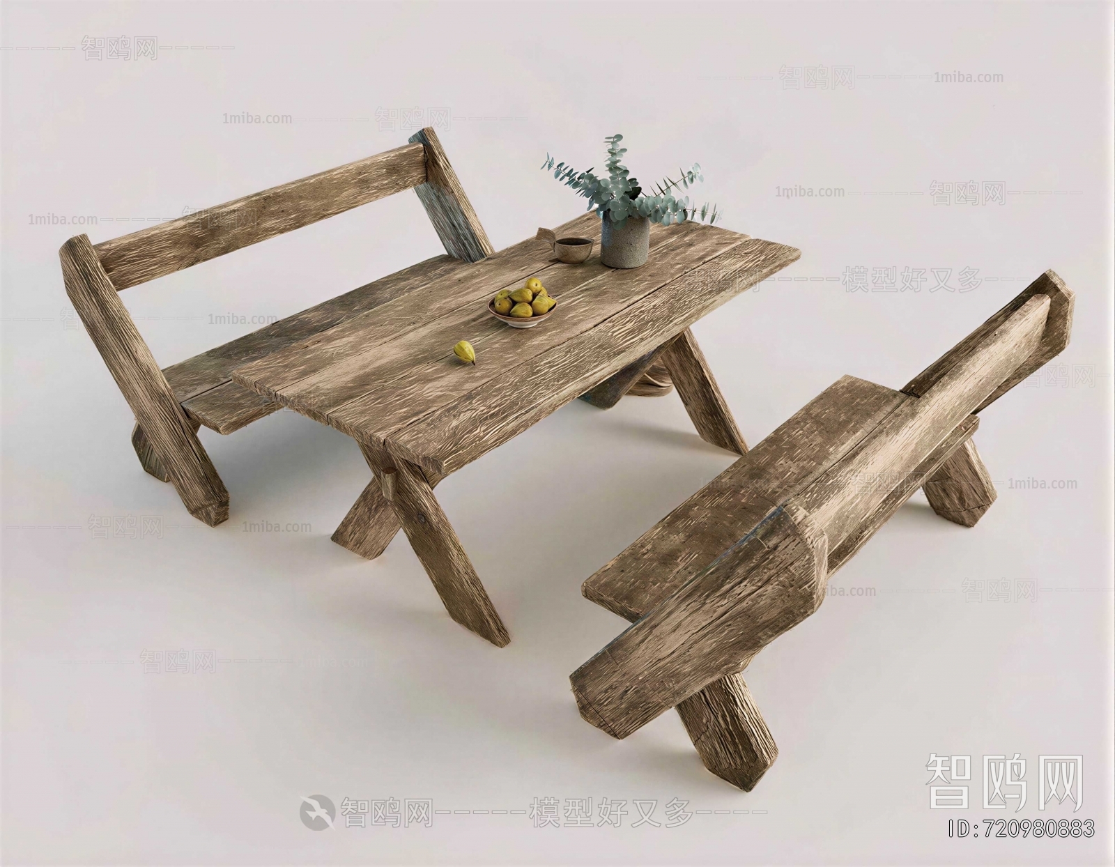 Wabi-sabi Style Outdoor Tables And Chairs