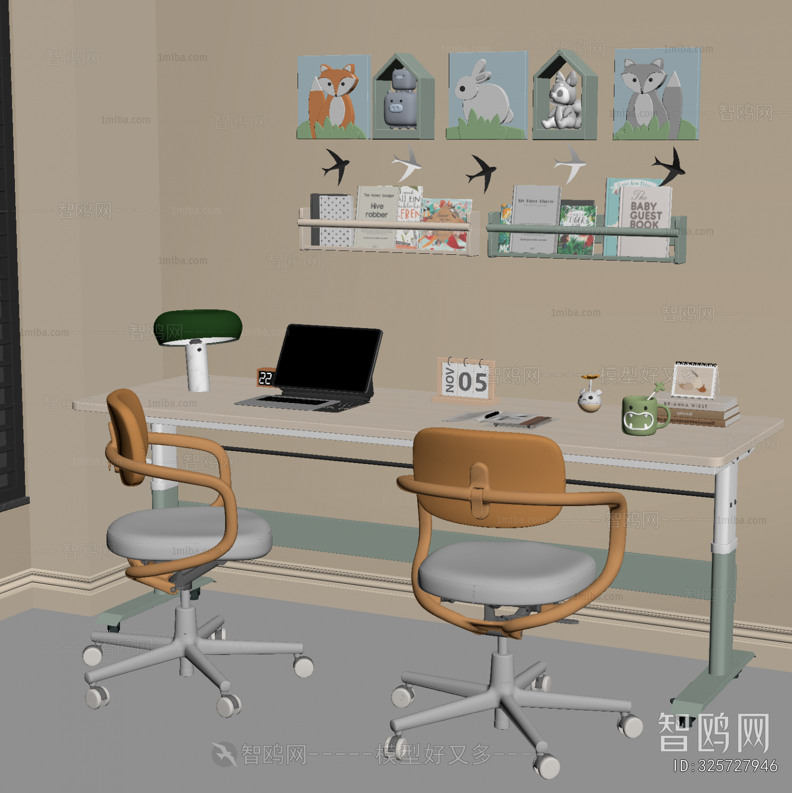 Modern Computer Desk And Chair