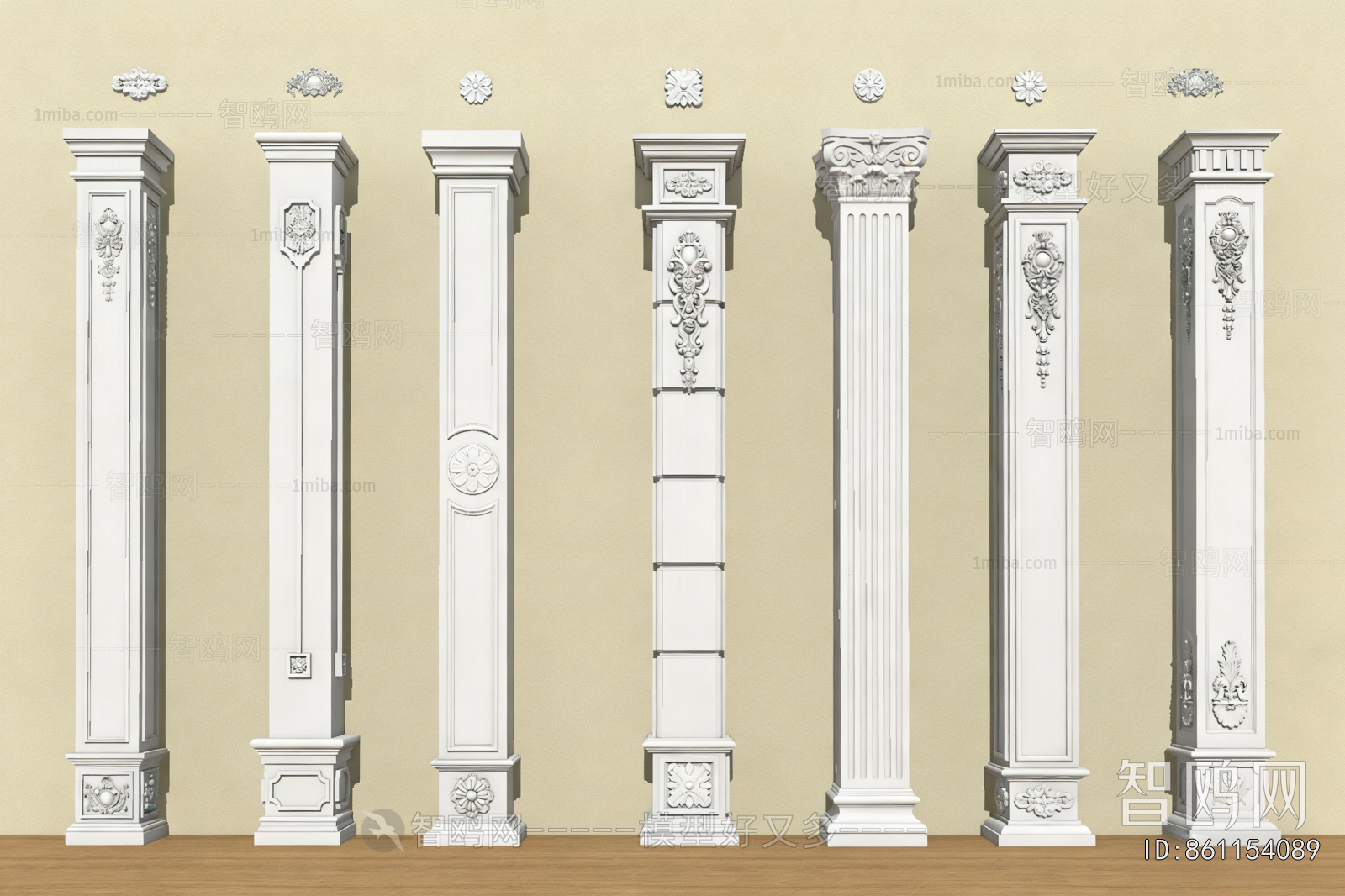 European Style Roman Pillar