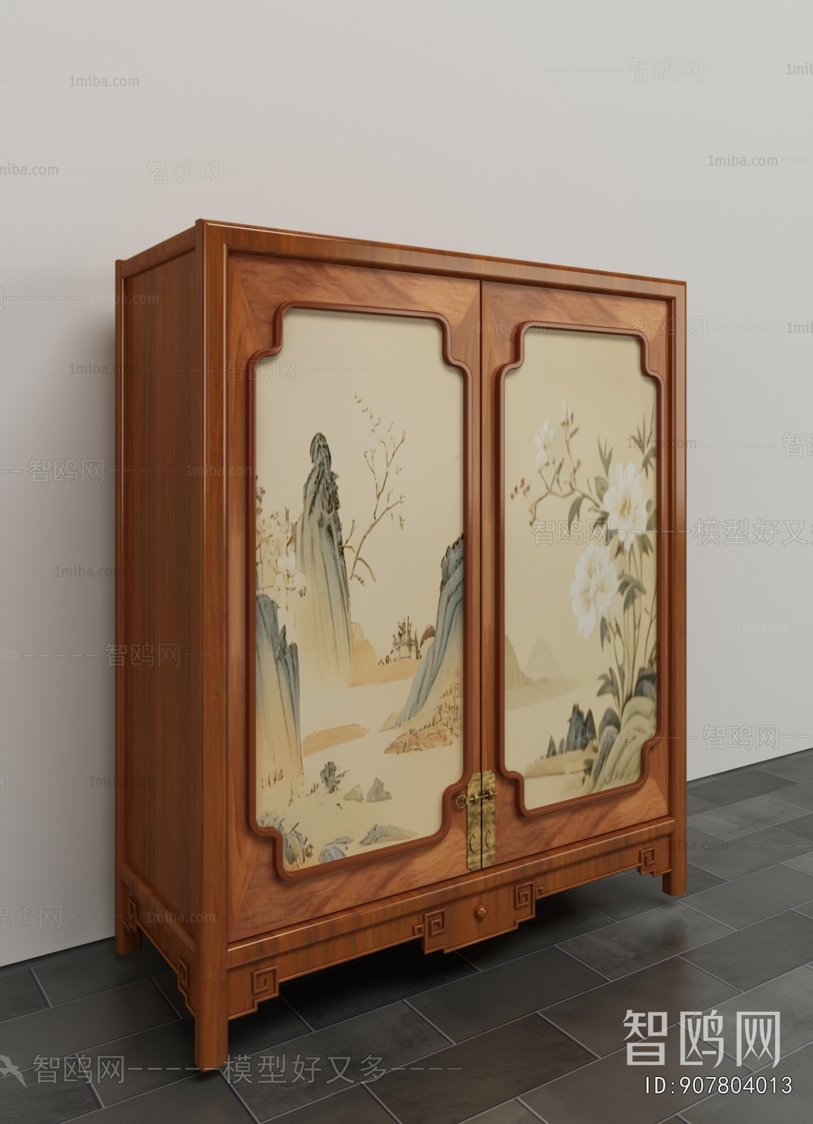 New Chinese Style Decorative Cabinet