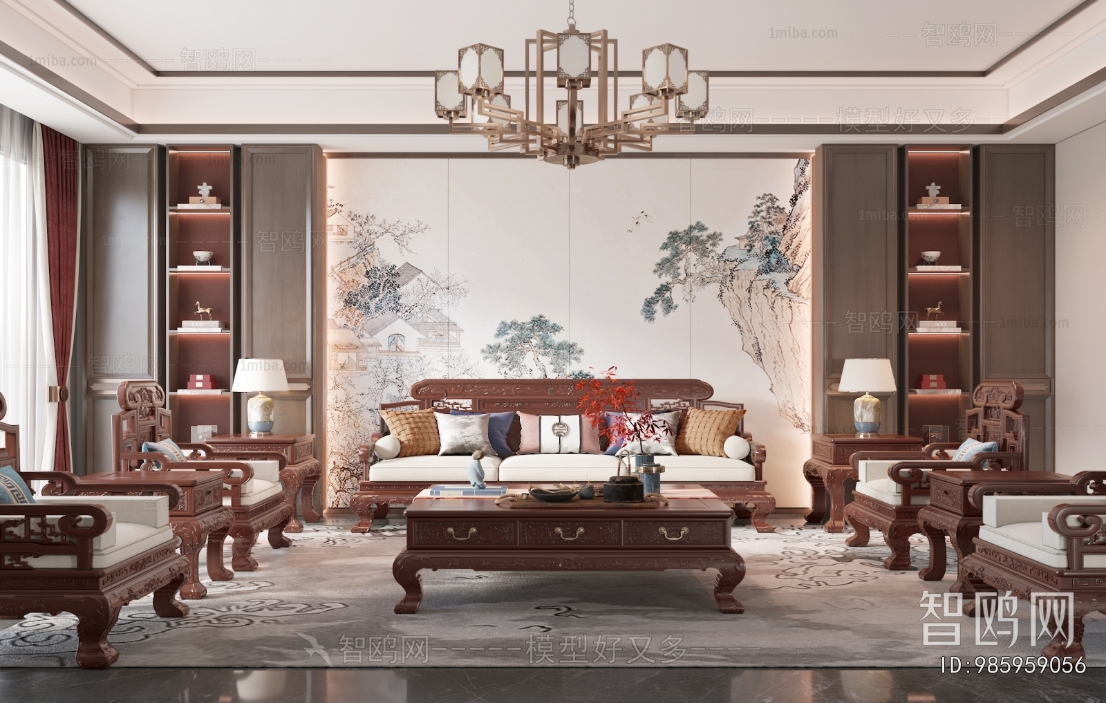 Chinese Style A Living Room