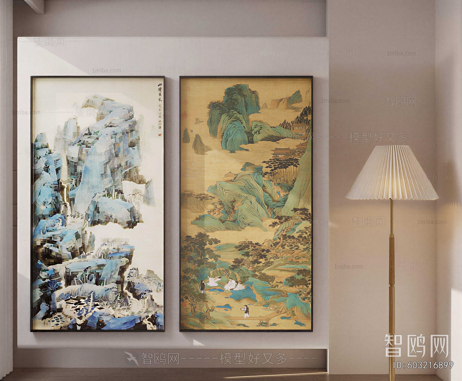 New Chinese Style Painting