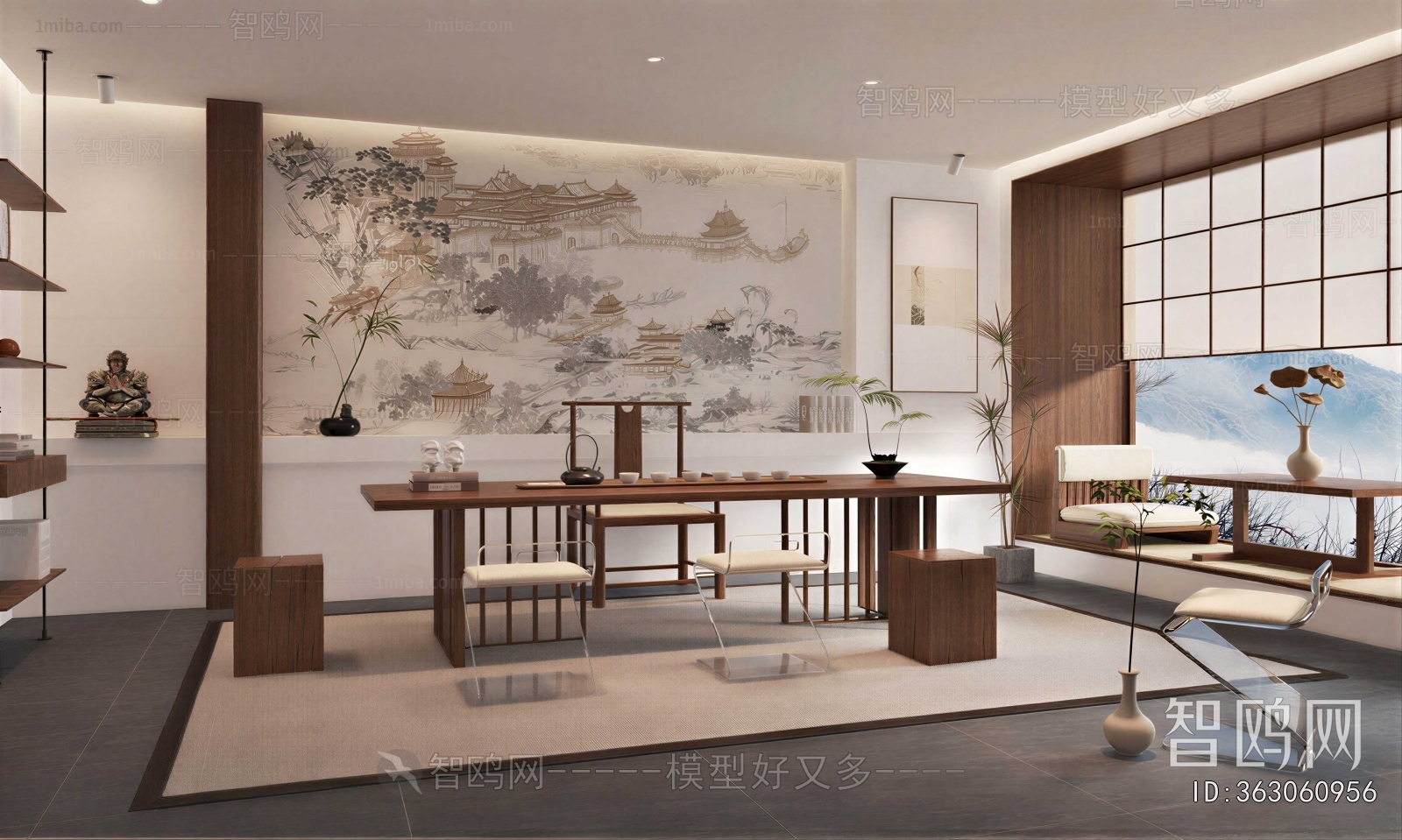 New Chinese Style Tea House