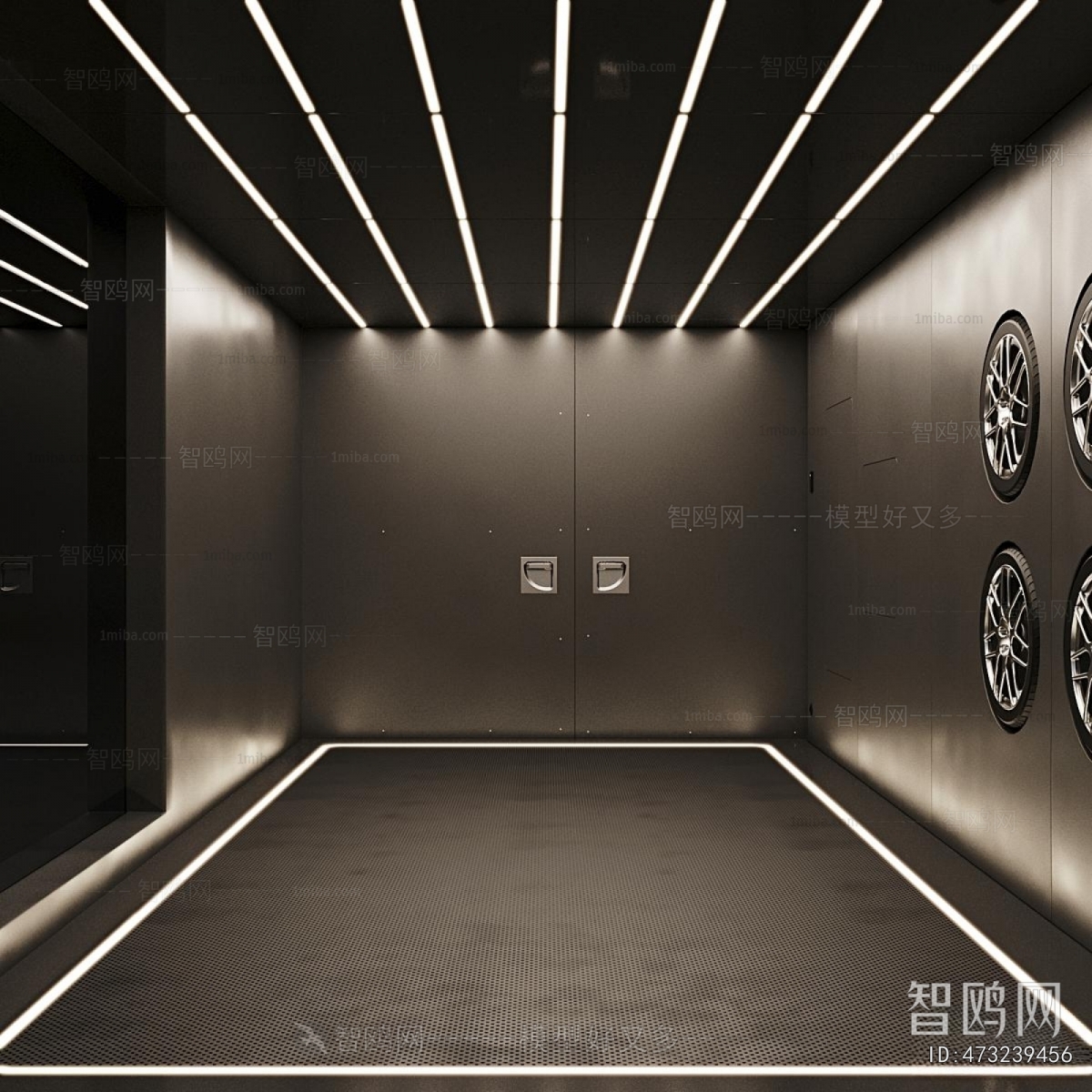 Modern Underground Garage