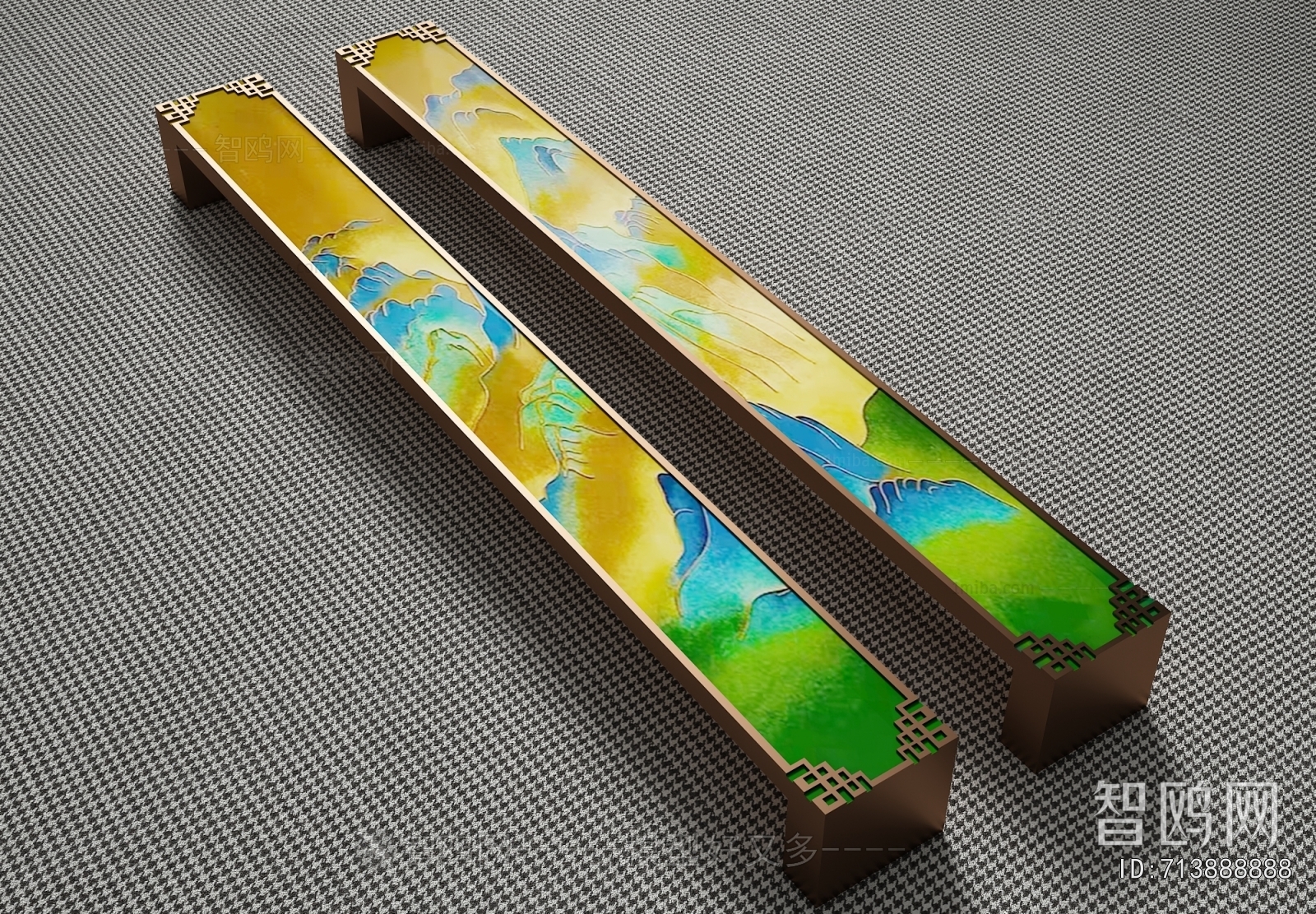 New Chinese Style Bench