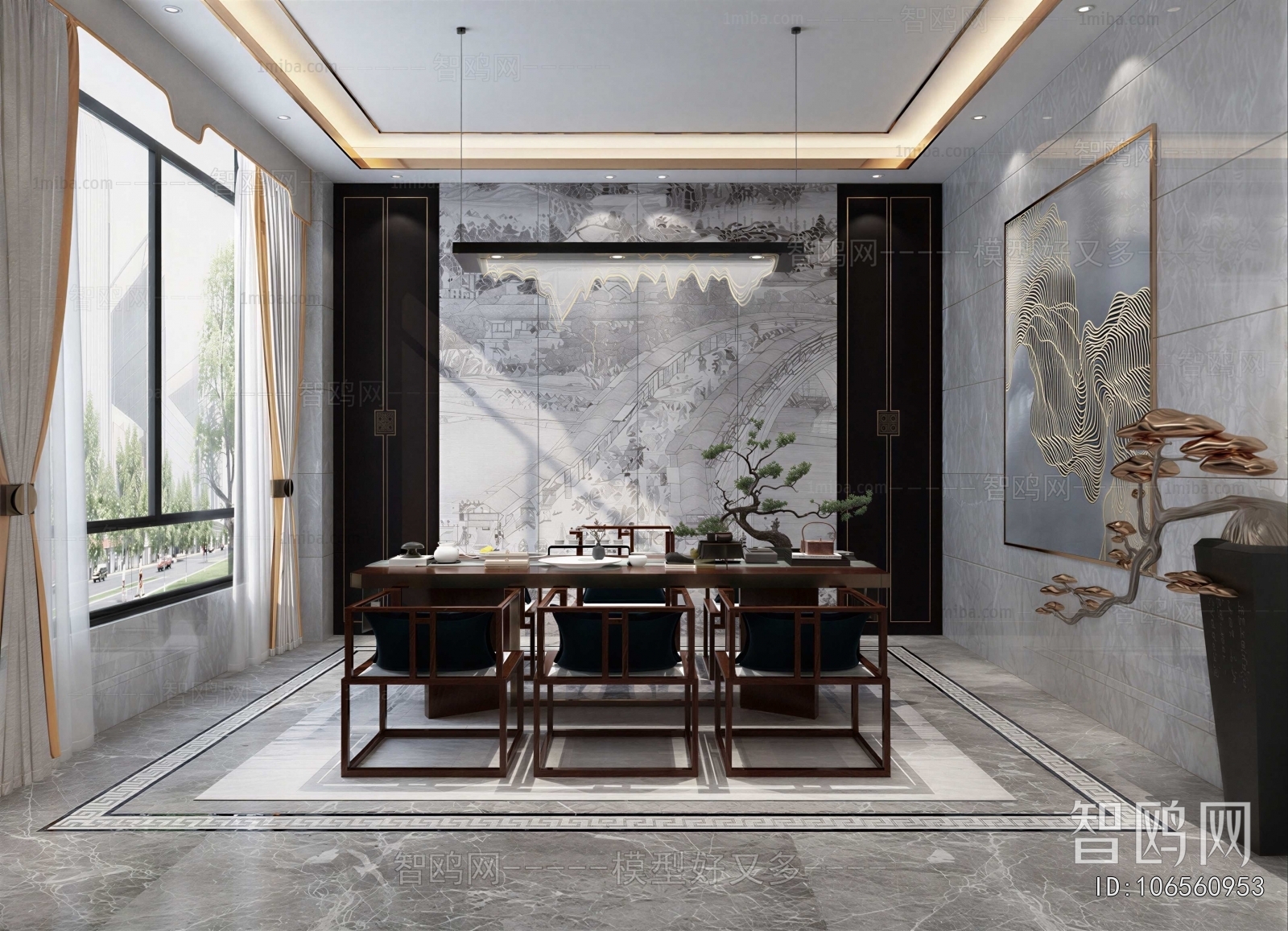 New Chinese Style Tea House