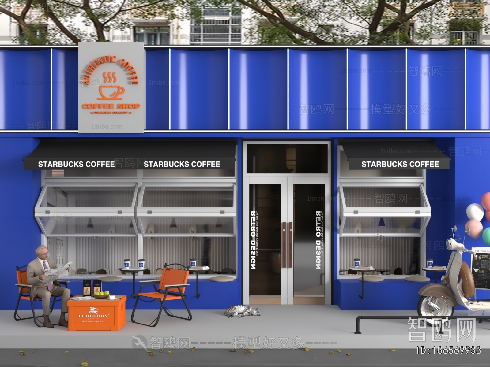 Modern Facade Element