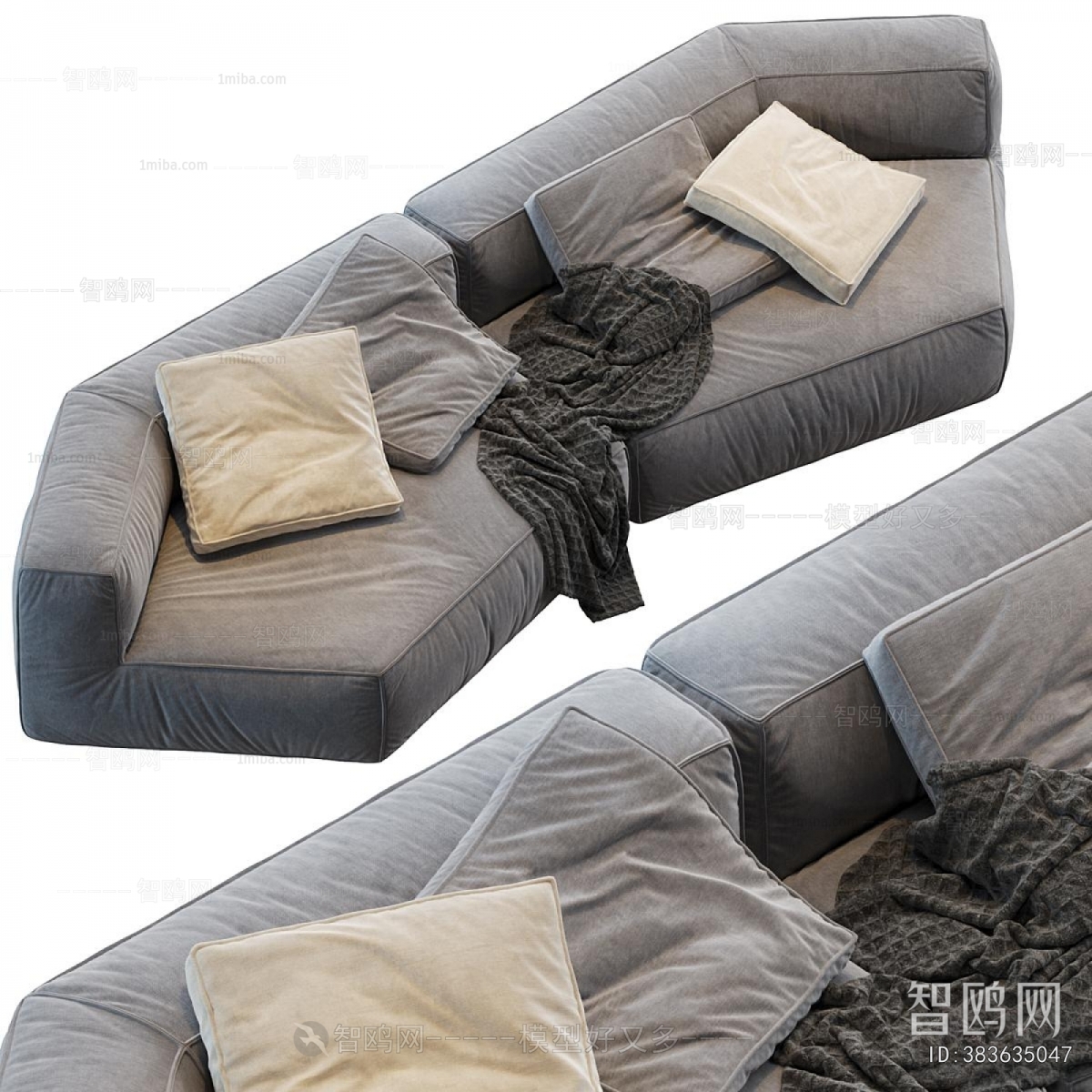 Modern Multi Person Sofa