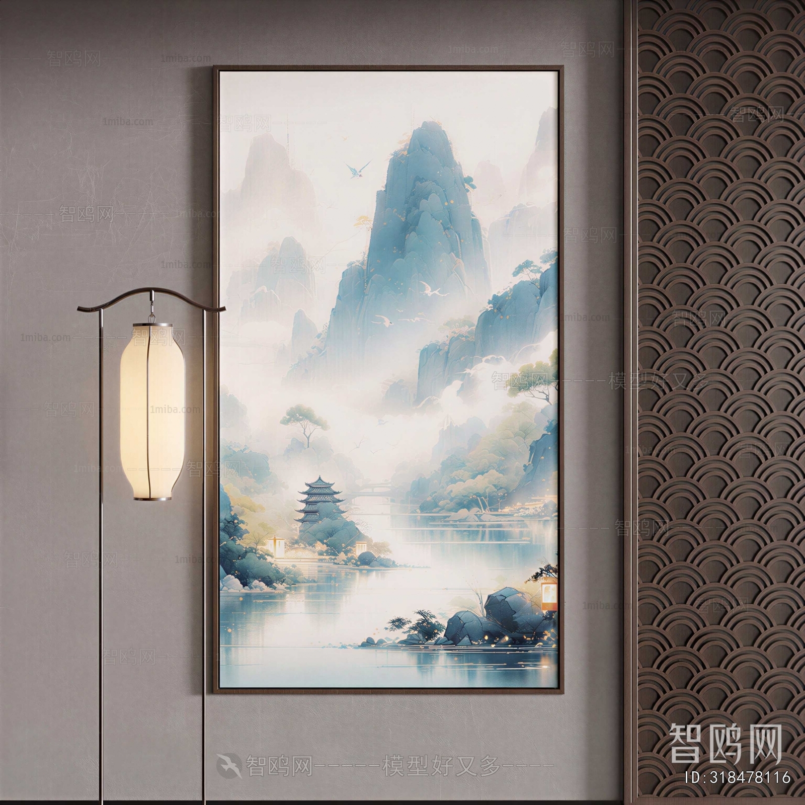 New Chinese Style Painting