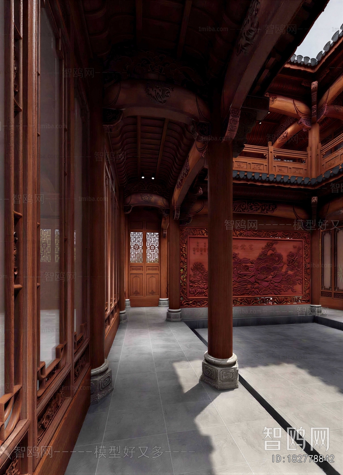 Chinese Style Courtyard/landscape