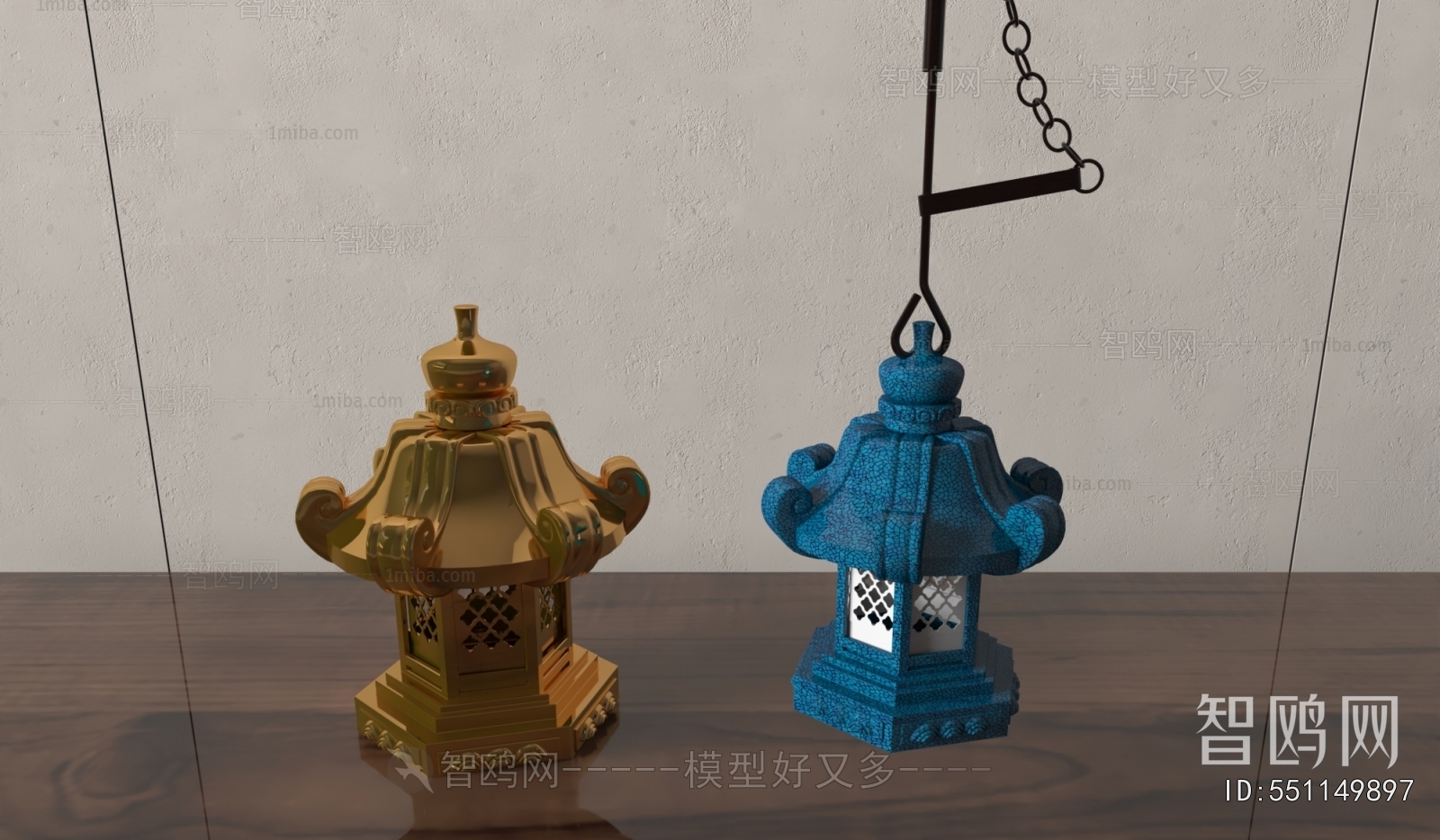 New Chinese Style Decorative Lamp
