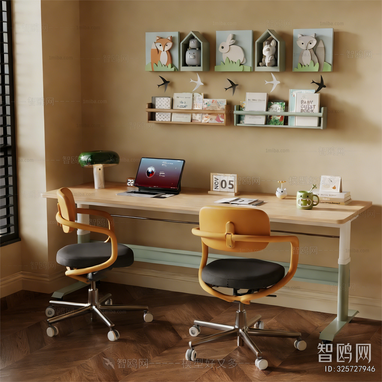 Modern Computer Desk And Chair