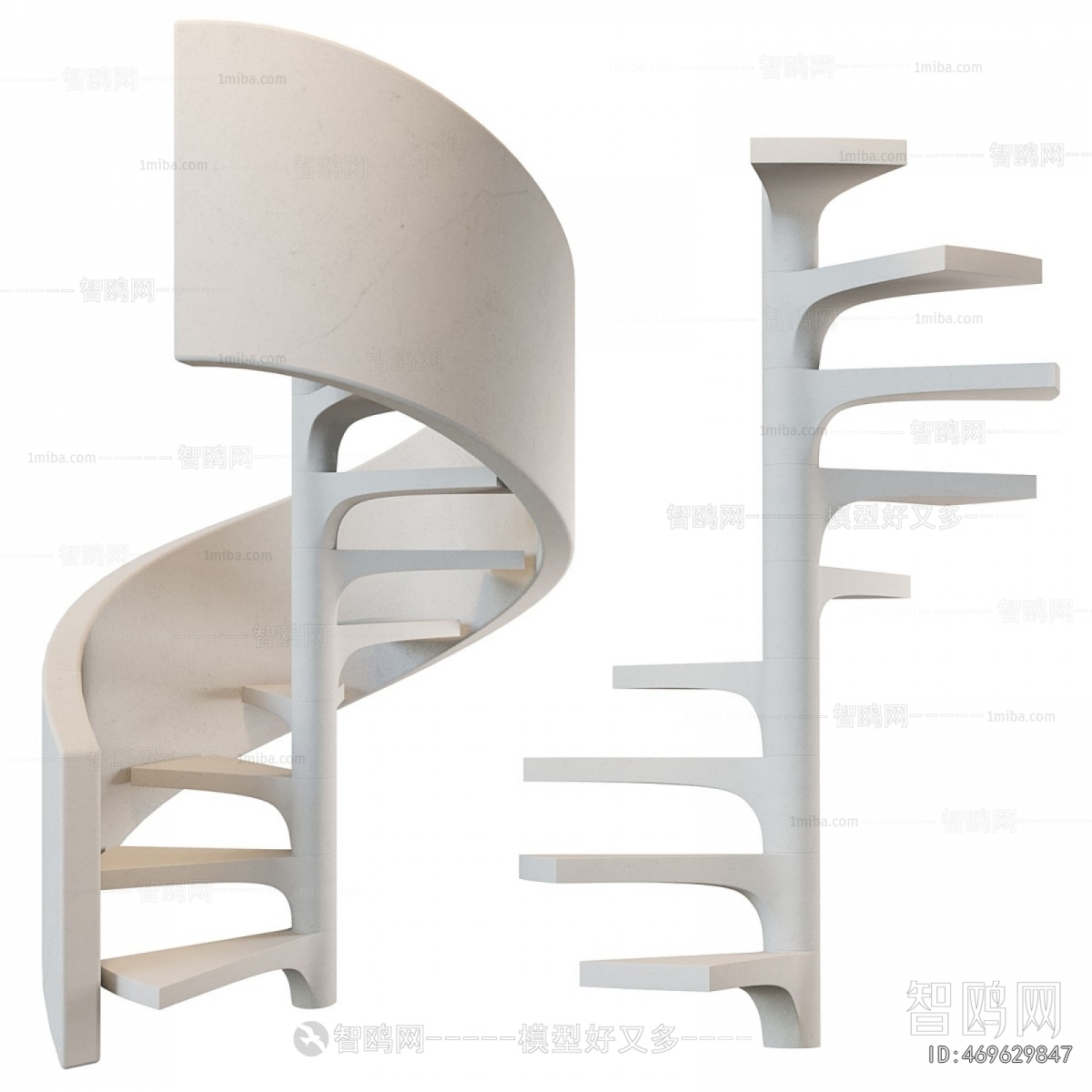 Modern Rotating Staircase