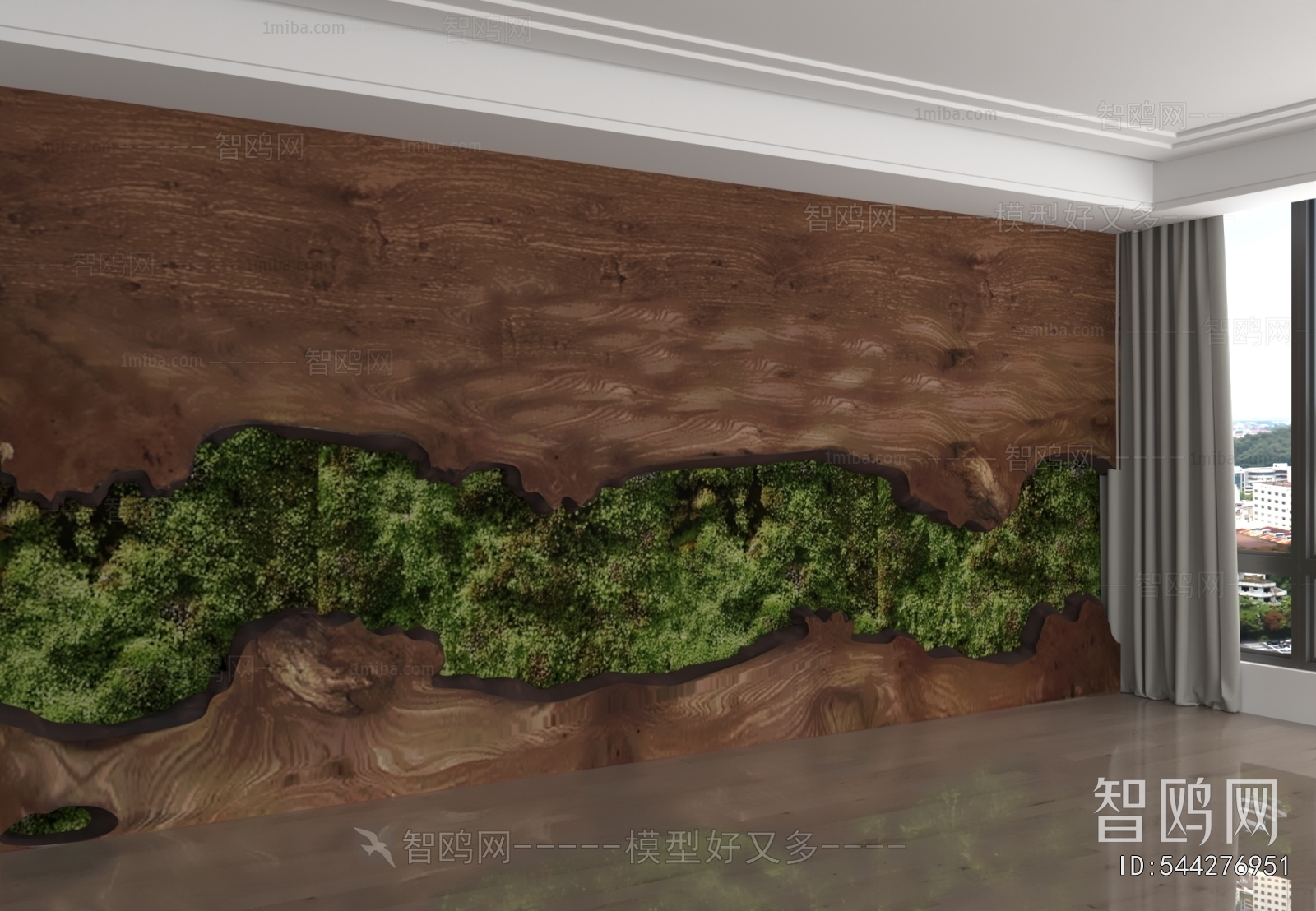 Industrial Style TV Wall