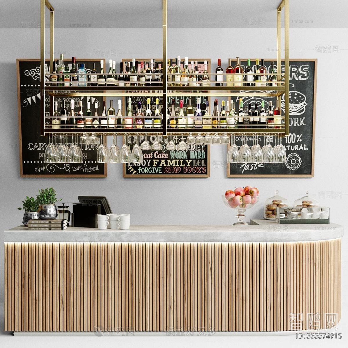 Modern Counter Bar