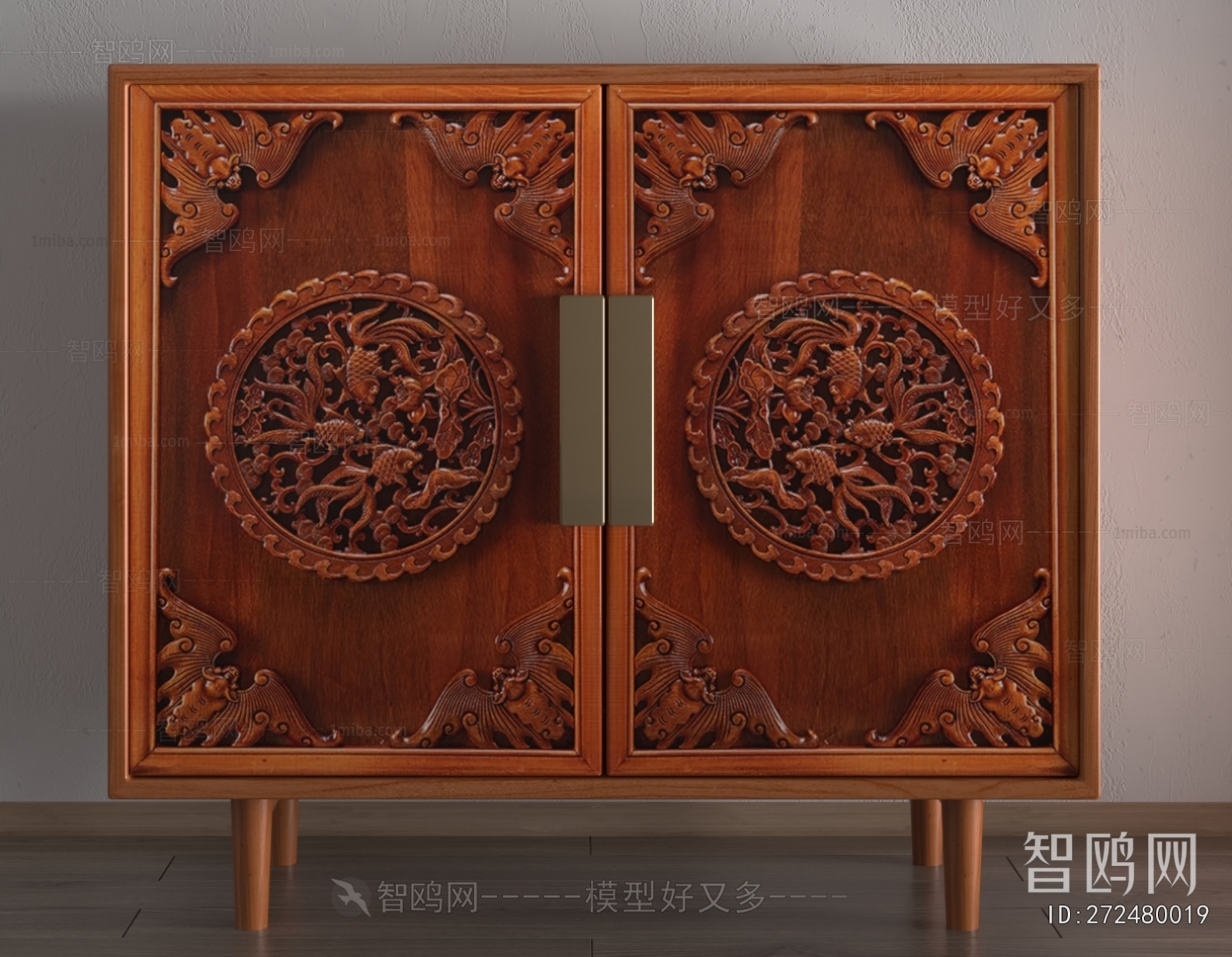 Chinese Style Side Cabinet