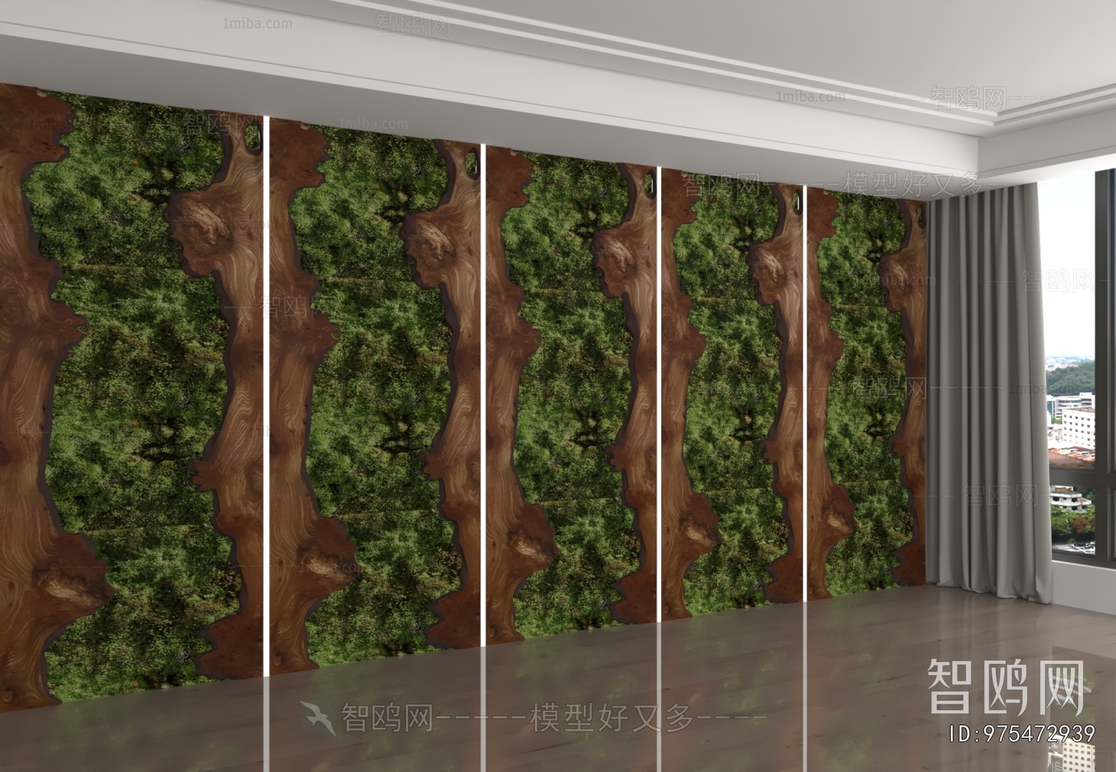 Industrial Style TV Wall