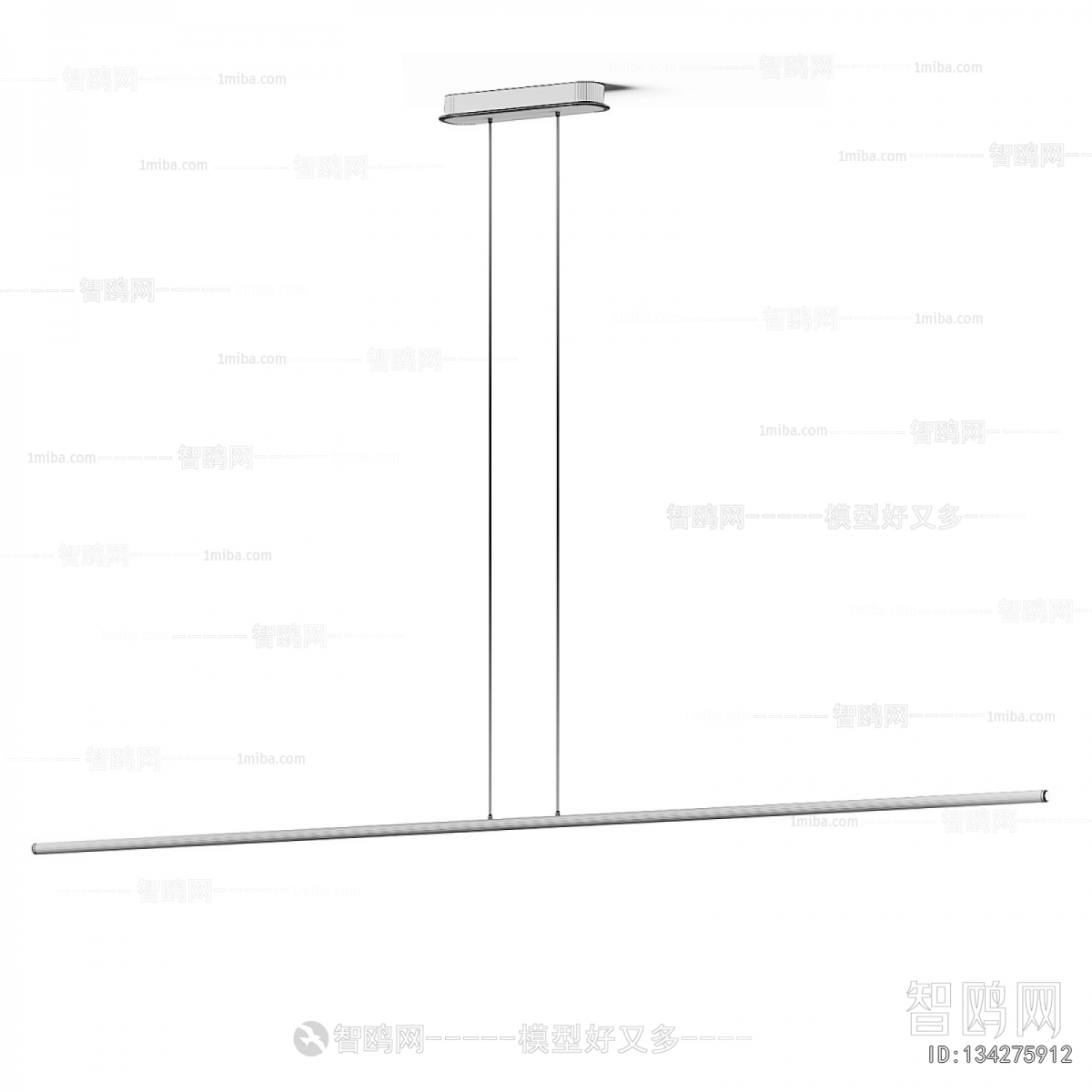 Modern Long Chandelier