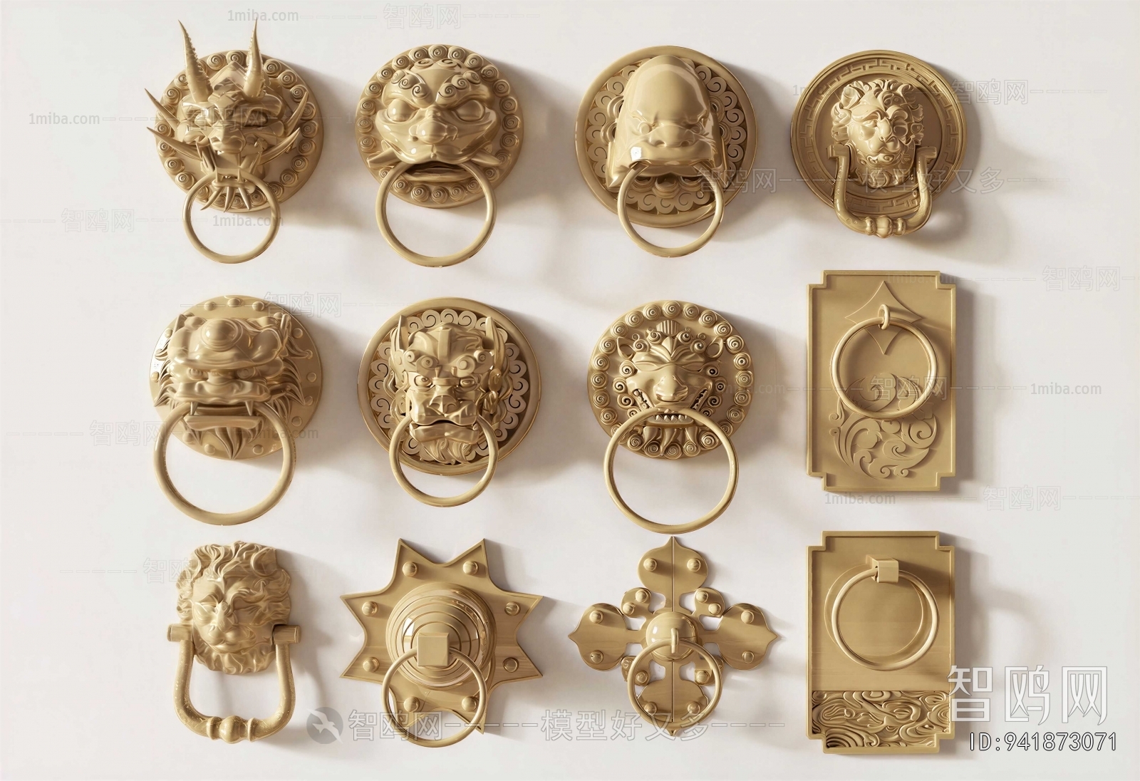 Chinese Style Door Handle