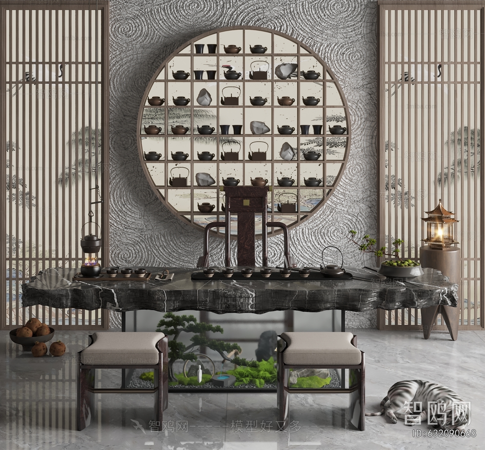 New Chinese Style Tea Tables And Chairs