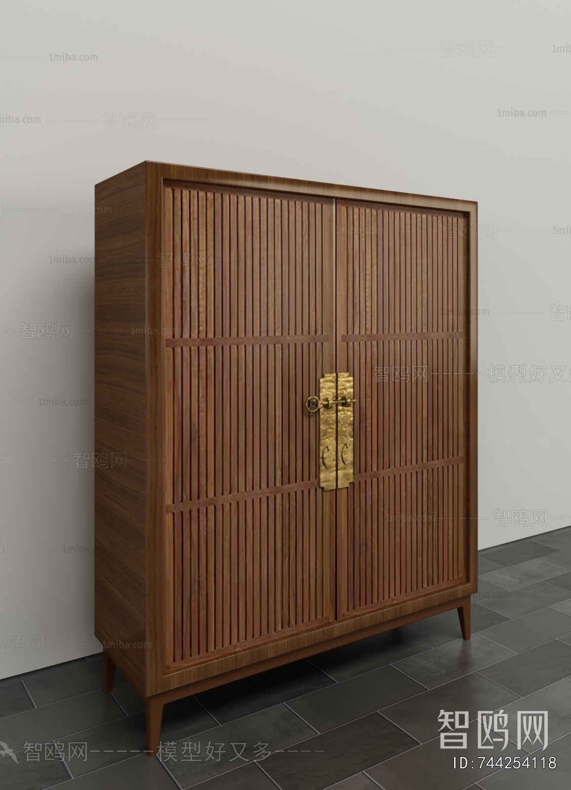 New Chinese Style Decorative Cabinet