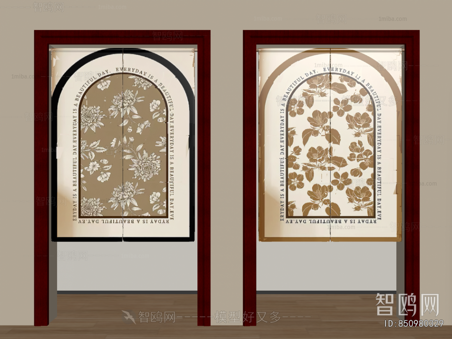 French Style Door Curtain