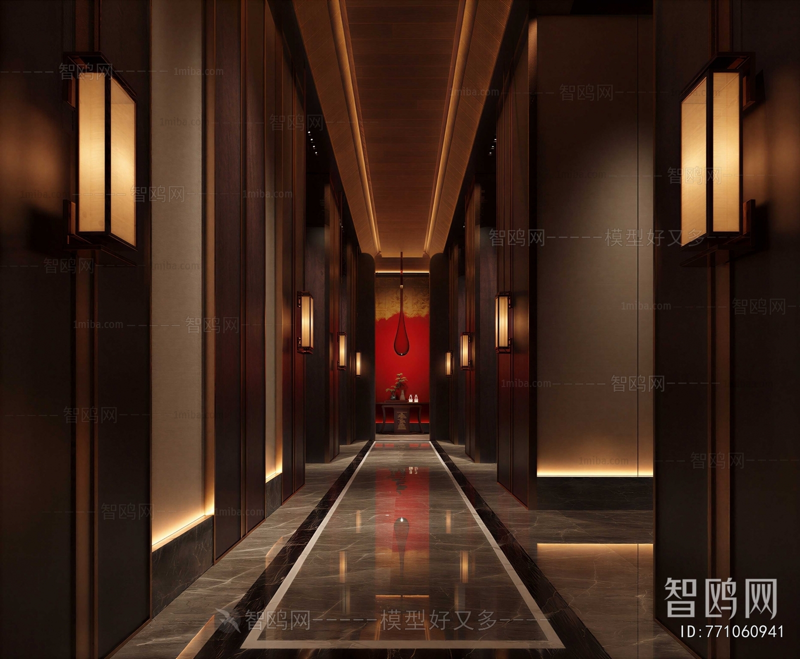 New Chinese Style Corridor