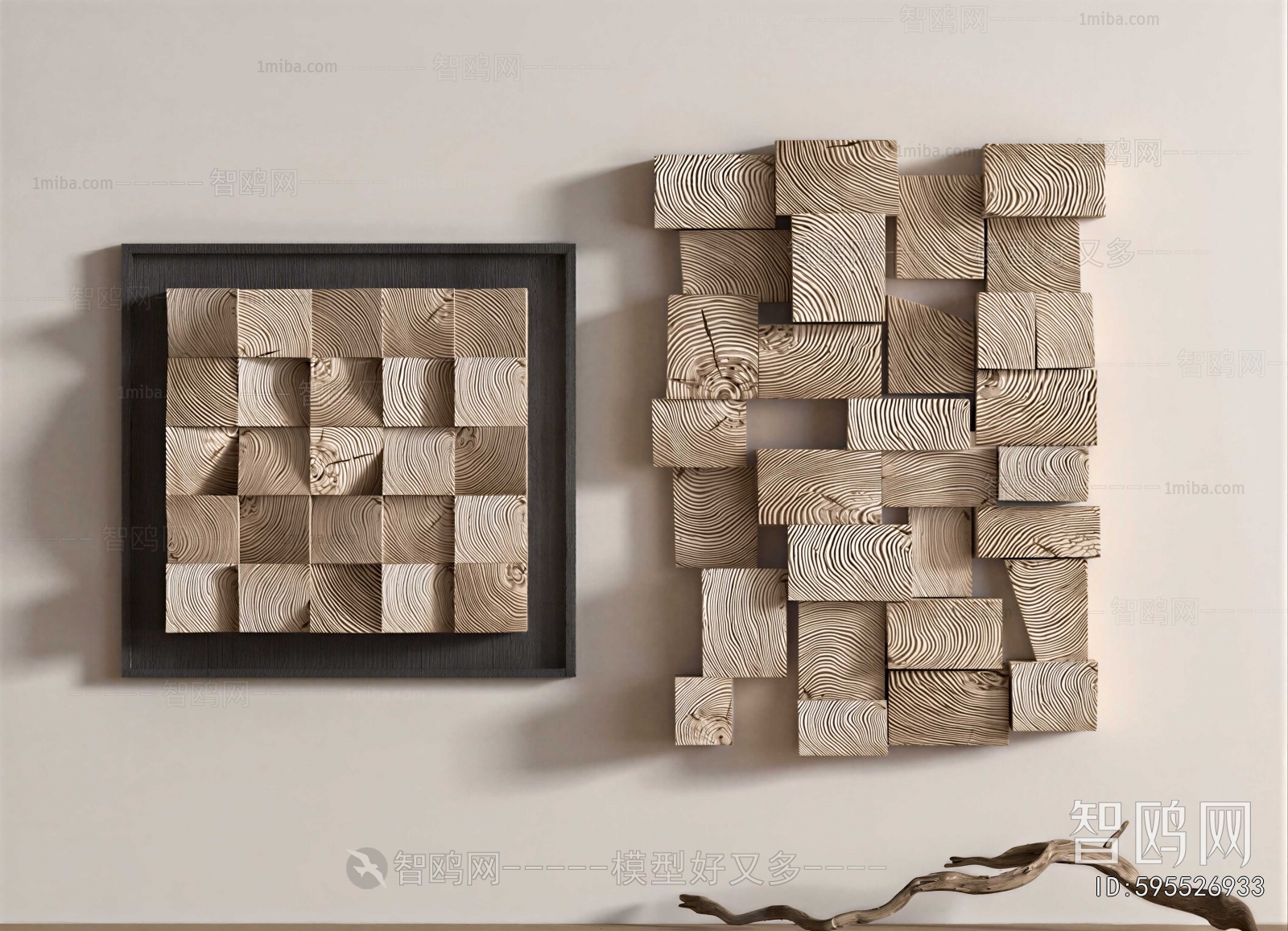 Wabi-sabi Style Wall Decoration