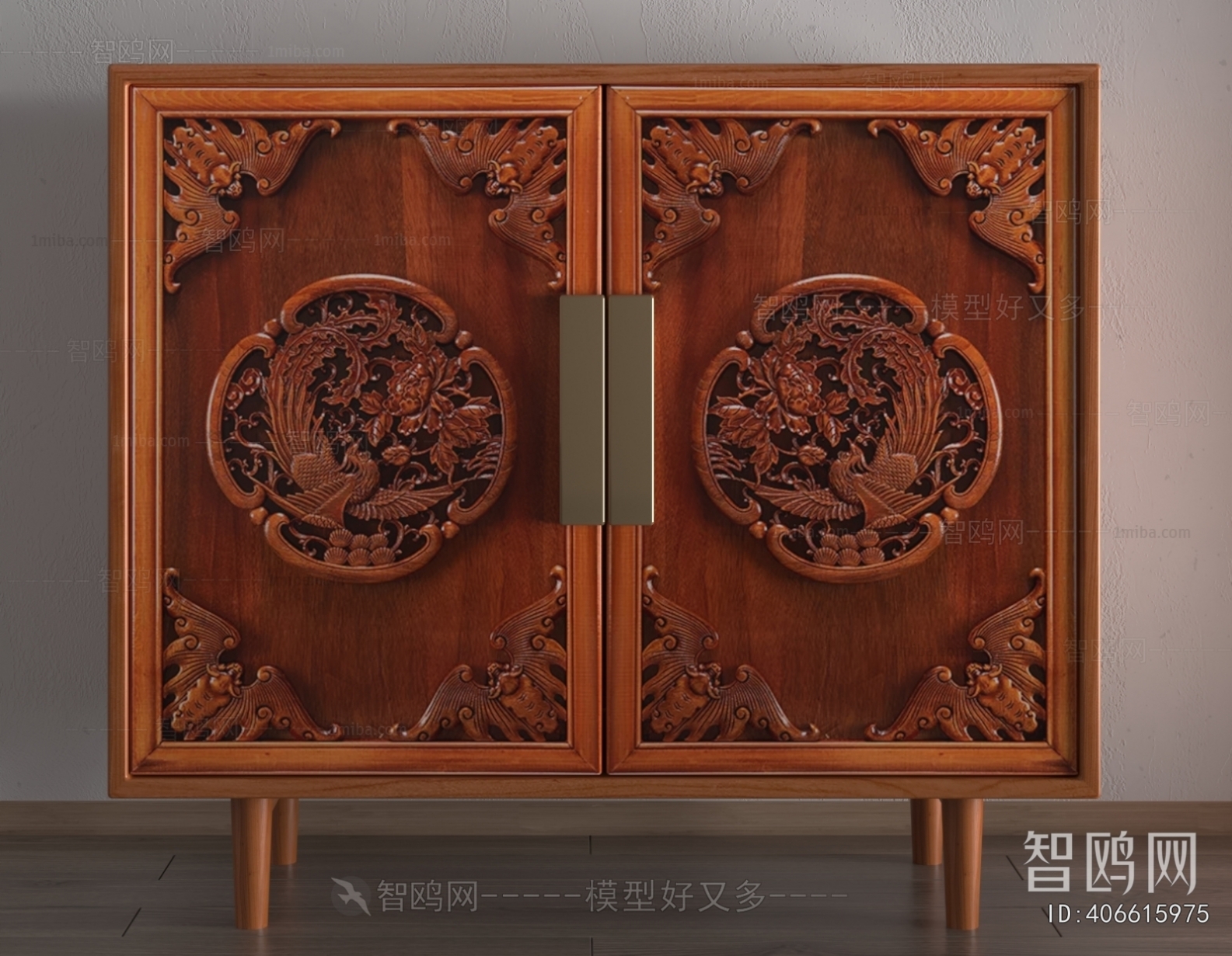 Chinese Style Side Cabinet