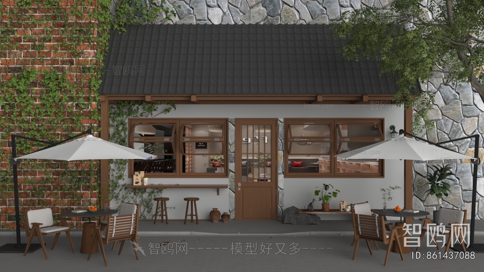 New Chinese Style Facade Element