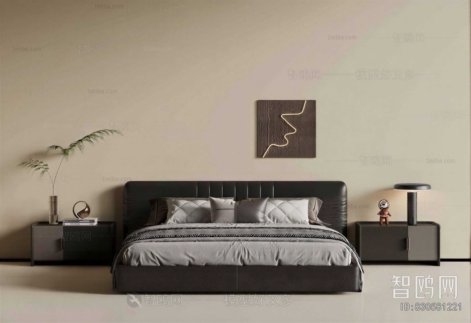 Modern Double Bed