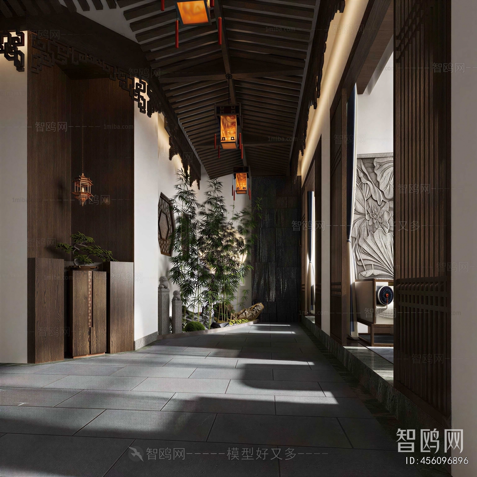 New Chinese Style Teahouse Tea House