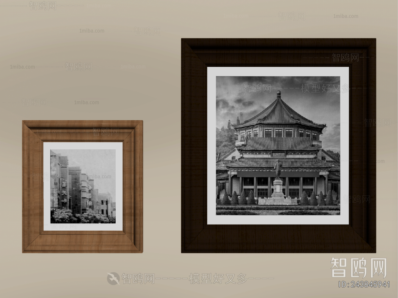 French Style Retro Style Painting