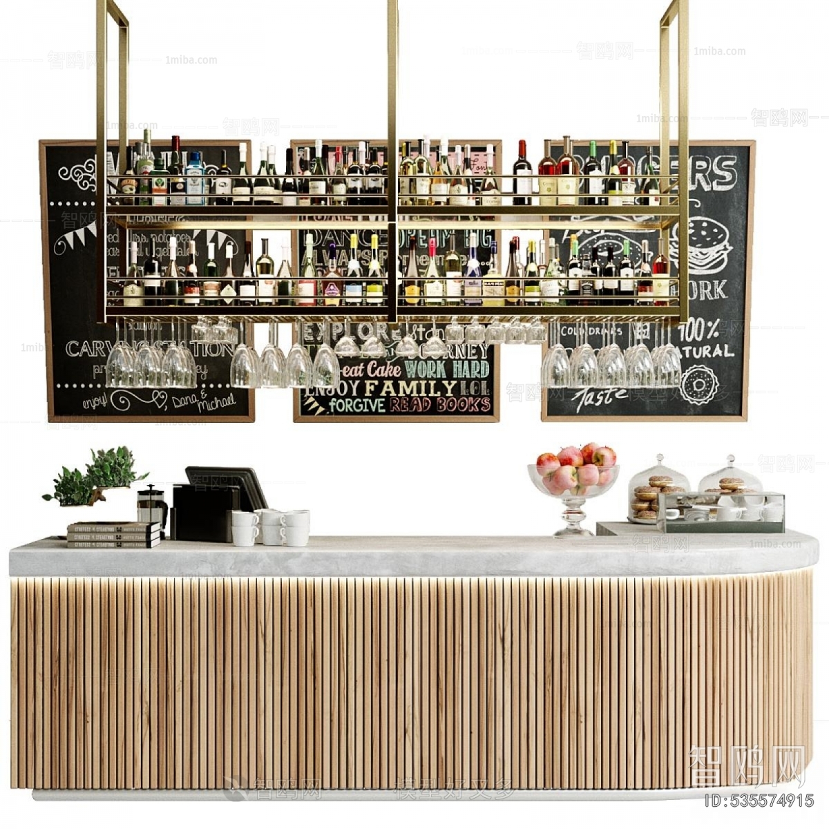 Modern Counter Bar