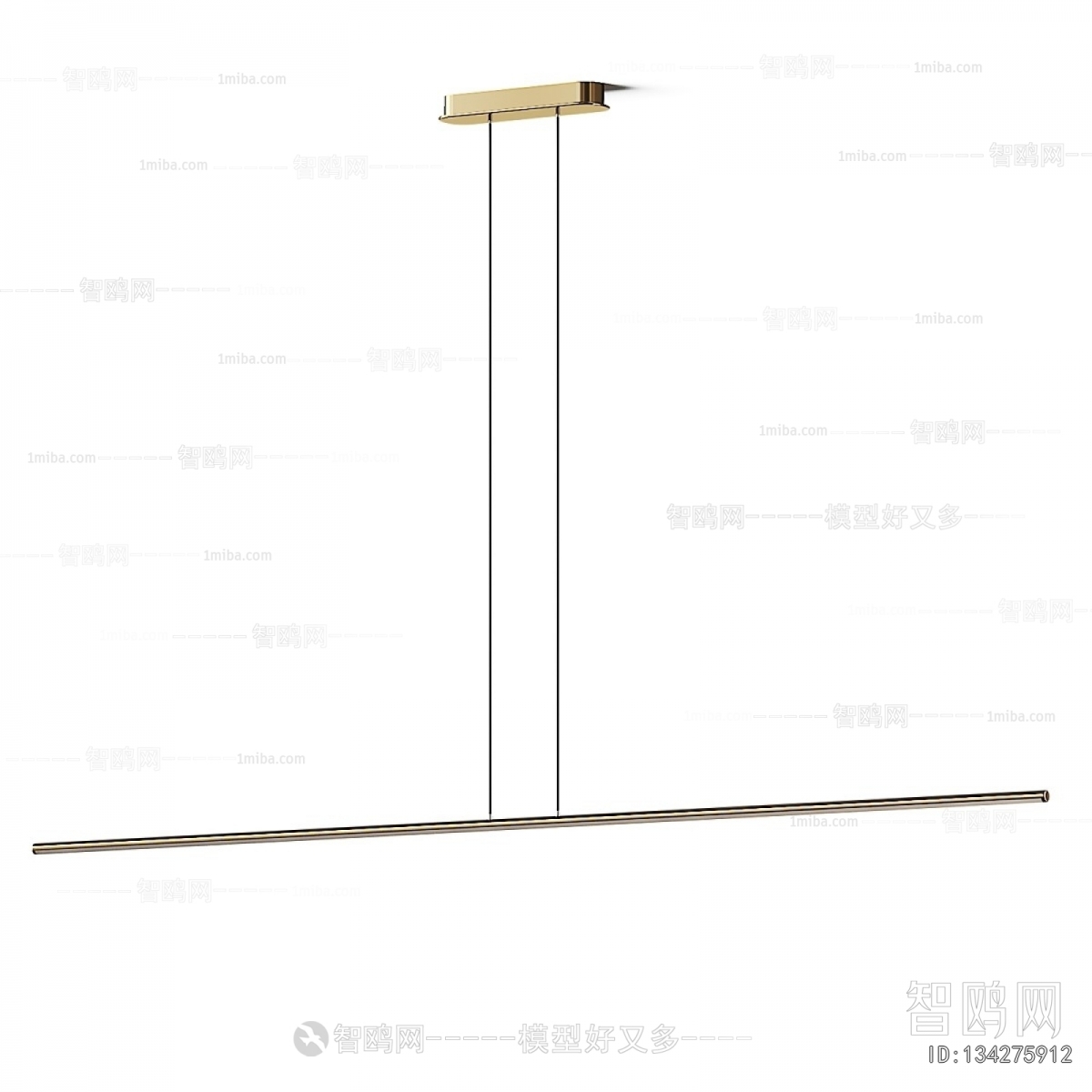 Modern Long Chandelier