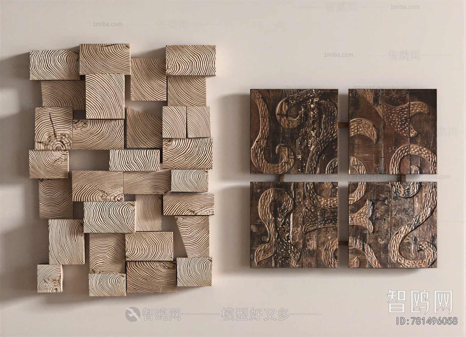 Wabi-sabi Style Wall Decoration