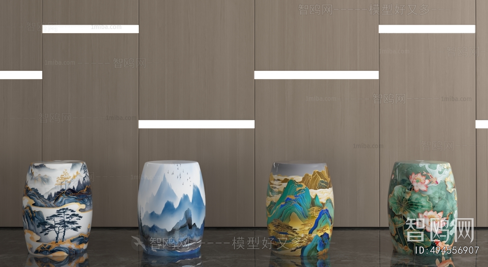 New Chinese Style Stool