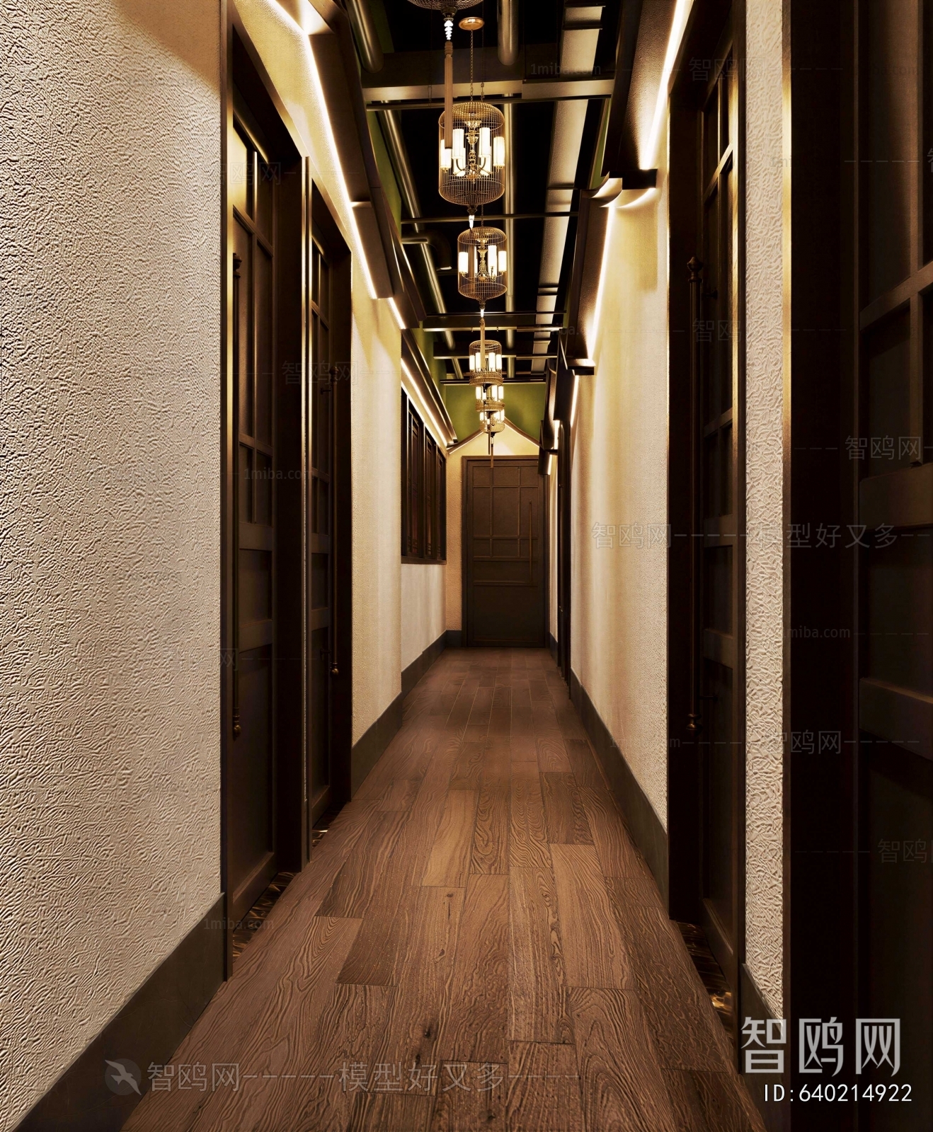 New Chinese Style Corridor