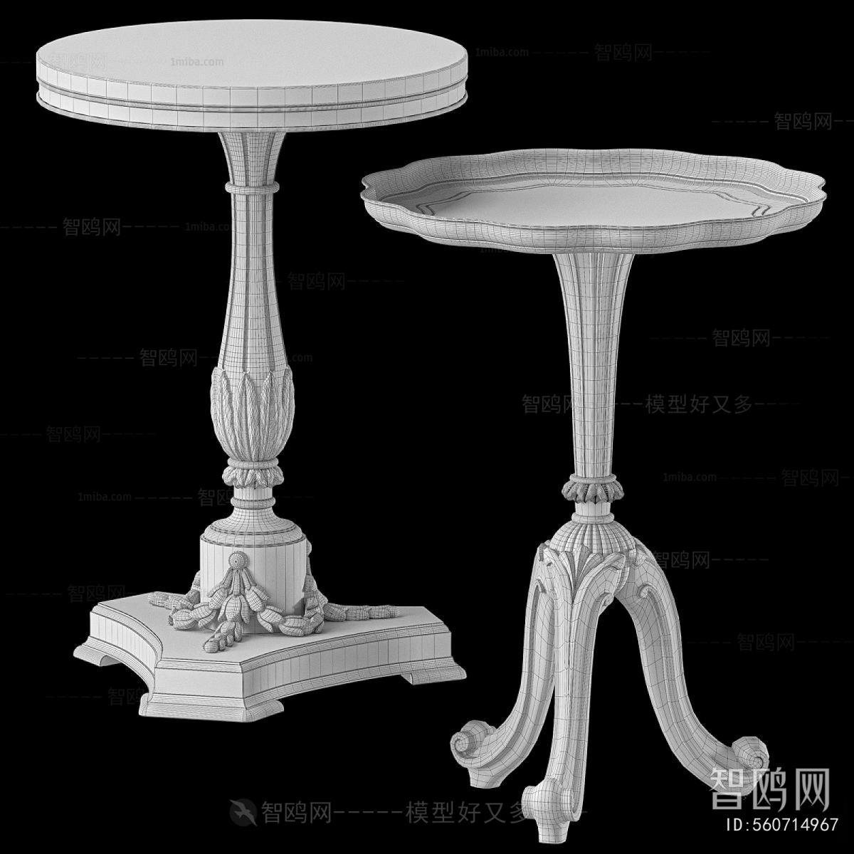 European Style Side Table/corner Table