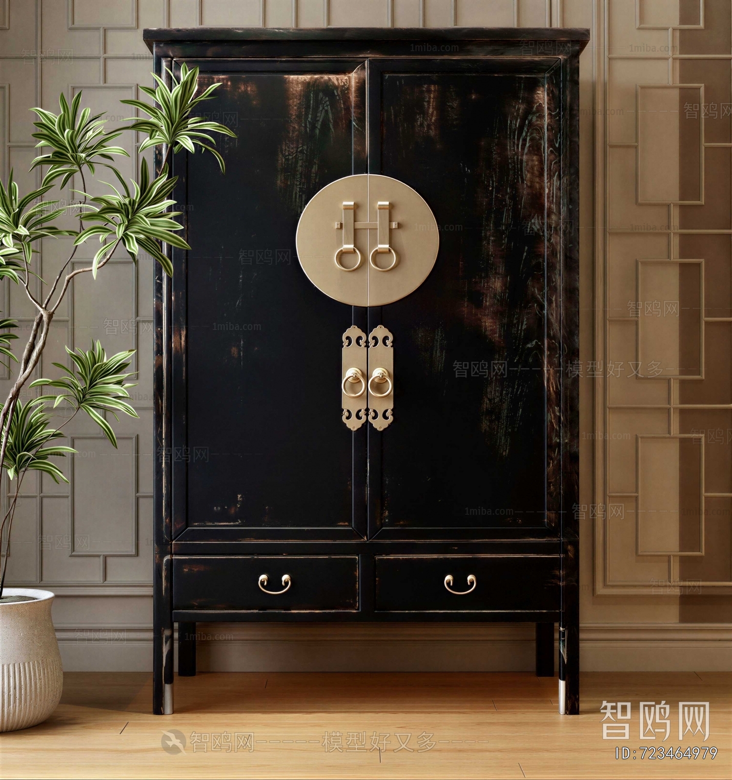 New Chinese Style The Wardrobe