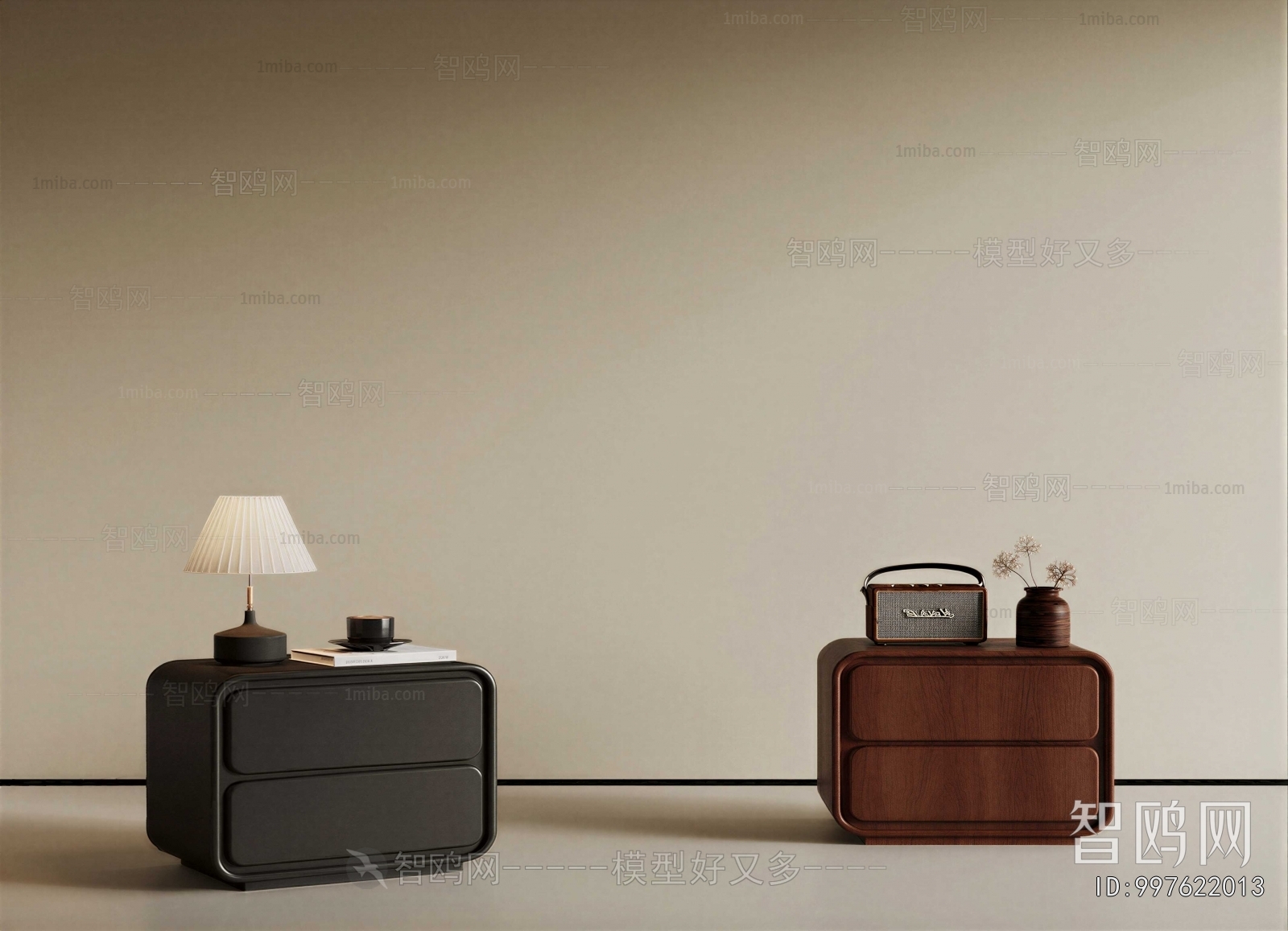 Modern Bedside Cupboard