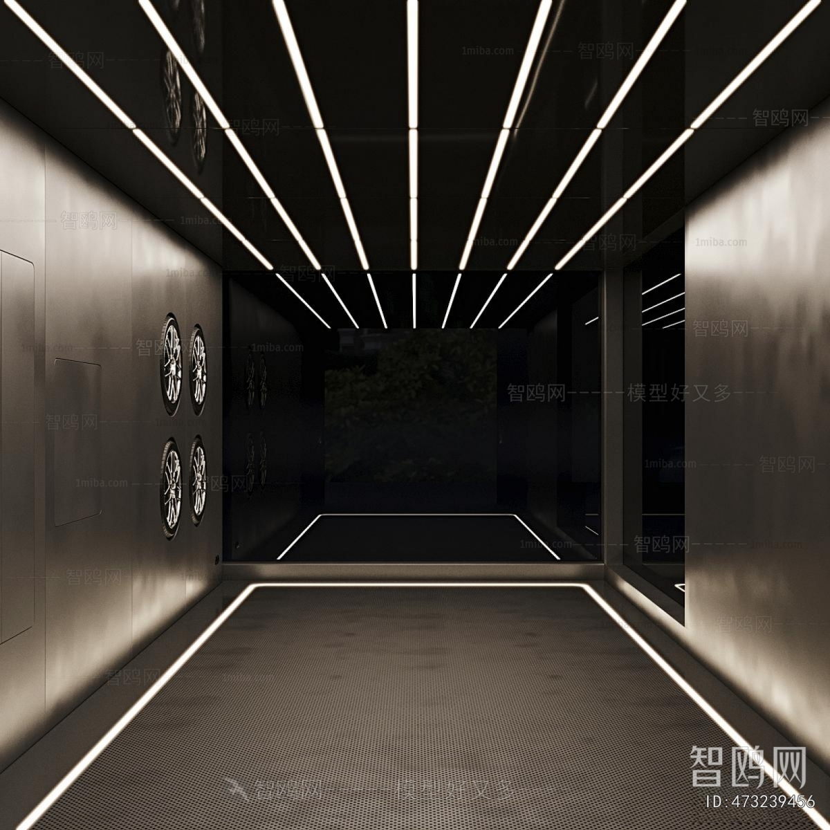 Modern Underground Garage