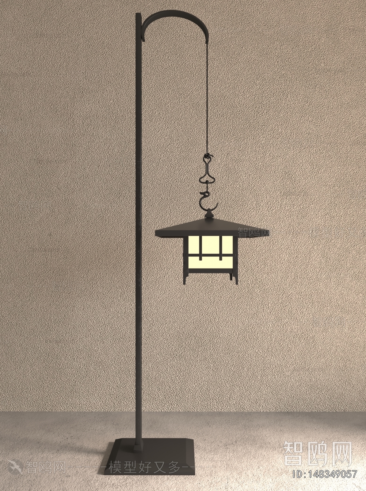 New Chinese Style Floor Lamp