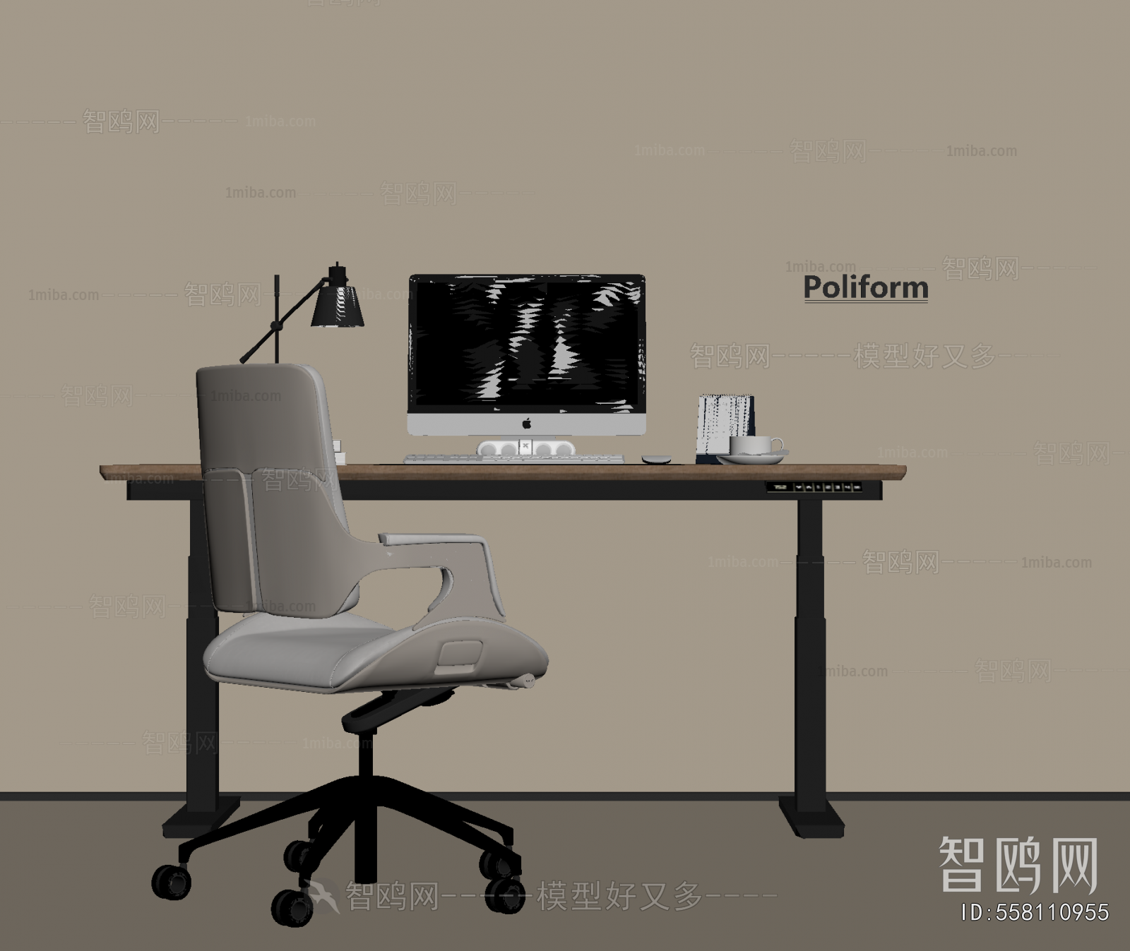 Modern Computer Desk And Chair