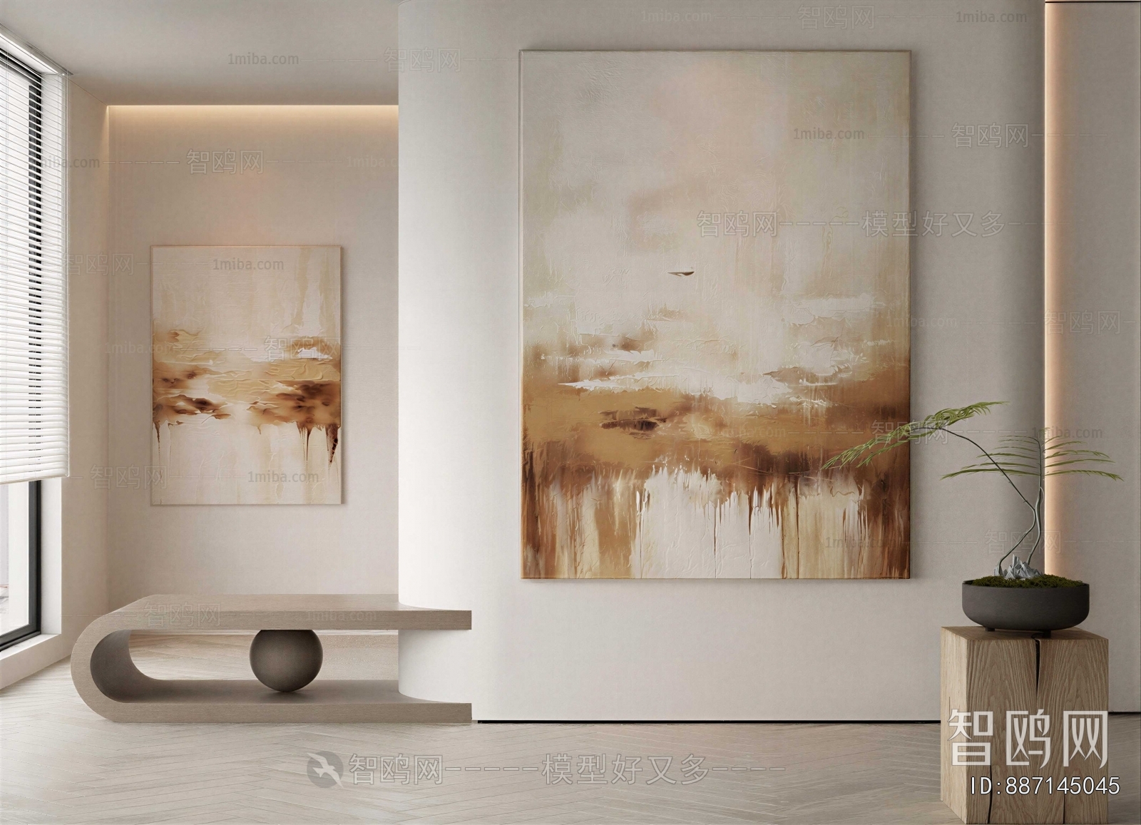 Wabi-sabi Style Painting