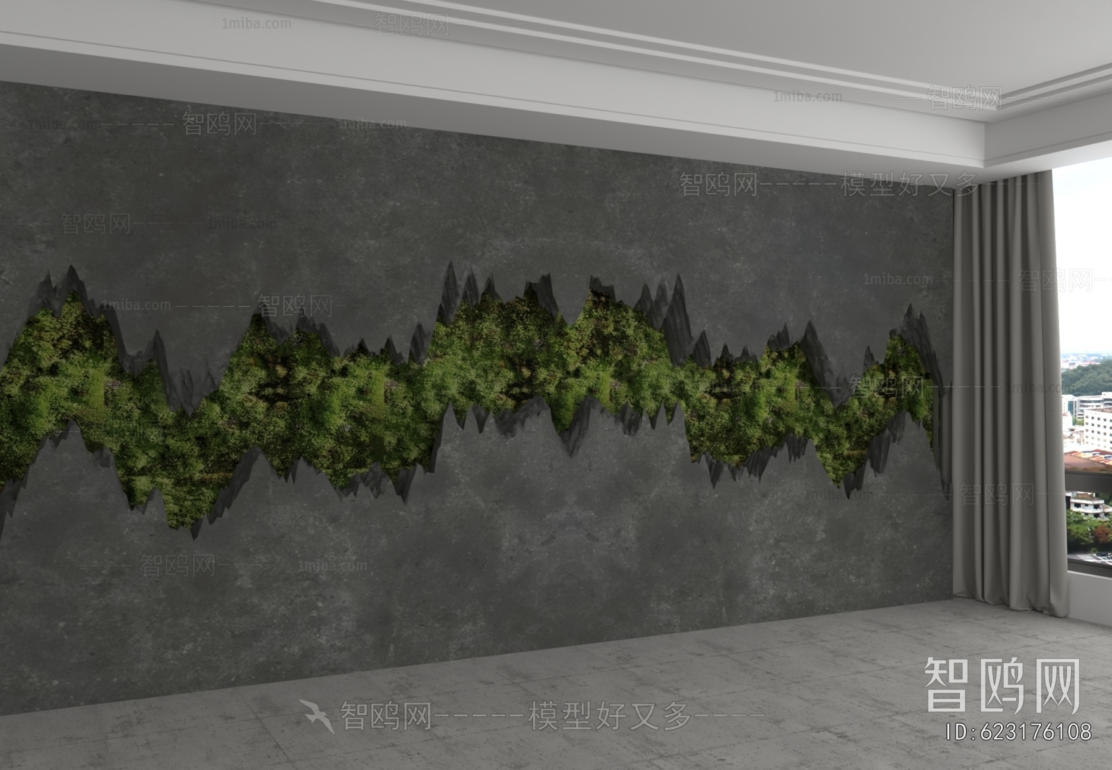 Industrial Style TV Wall