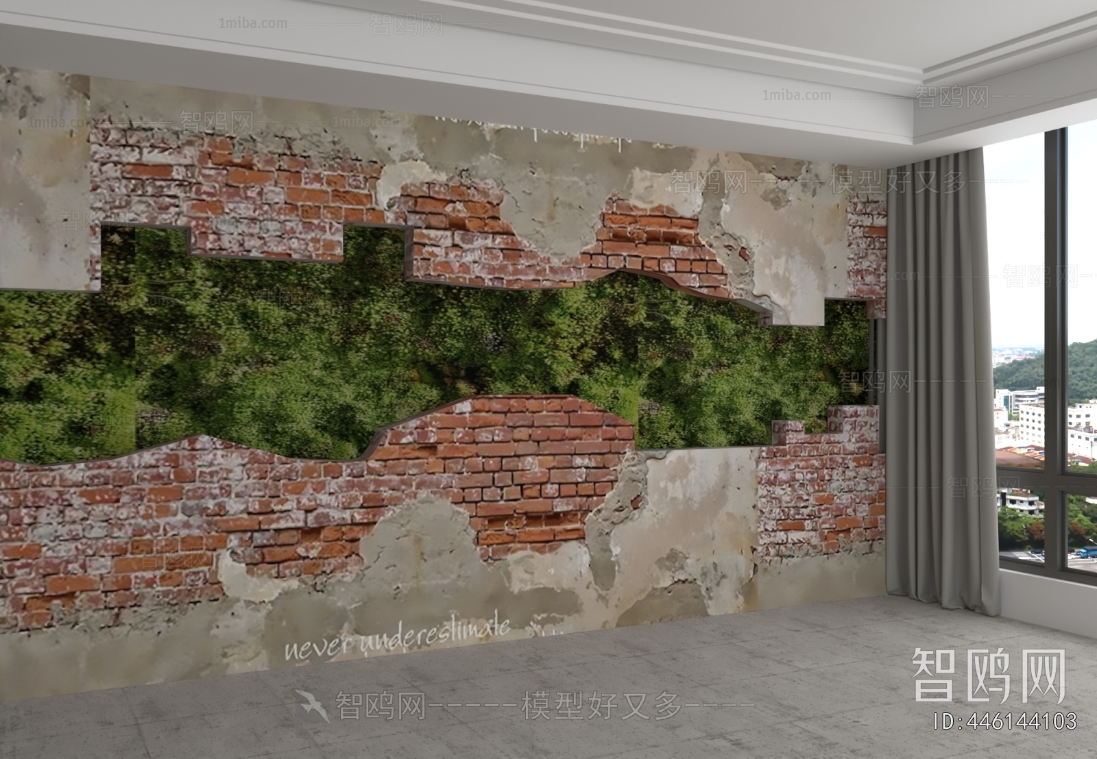 Industrial Style TV Wall