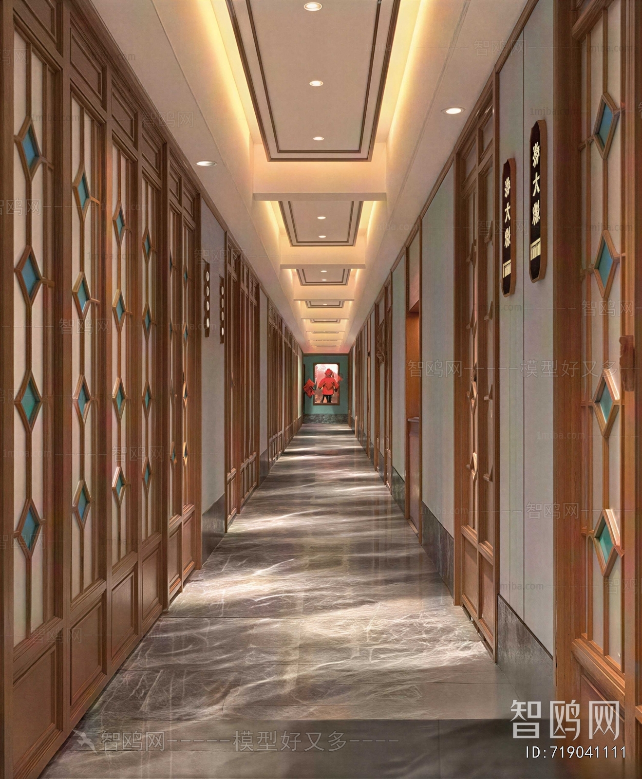New Chinese Style Corridor
