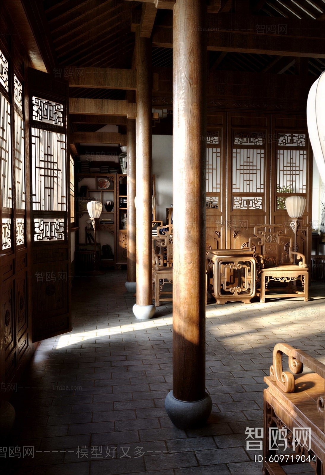 Chinese Style A Living Room